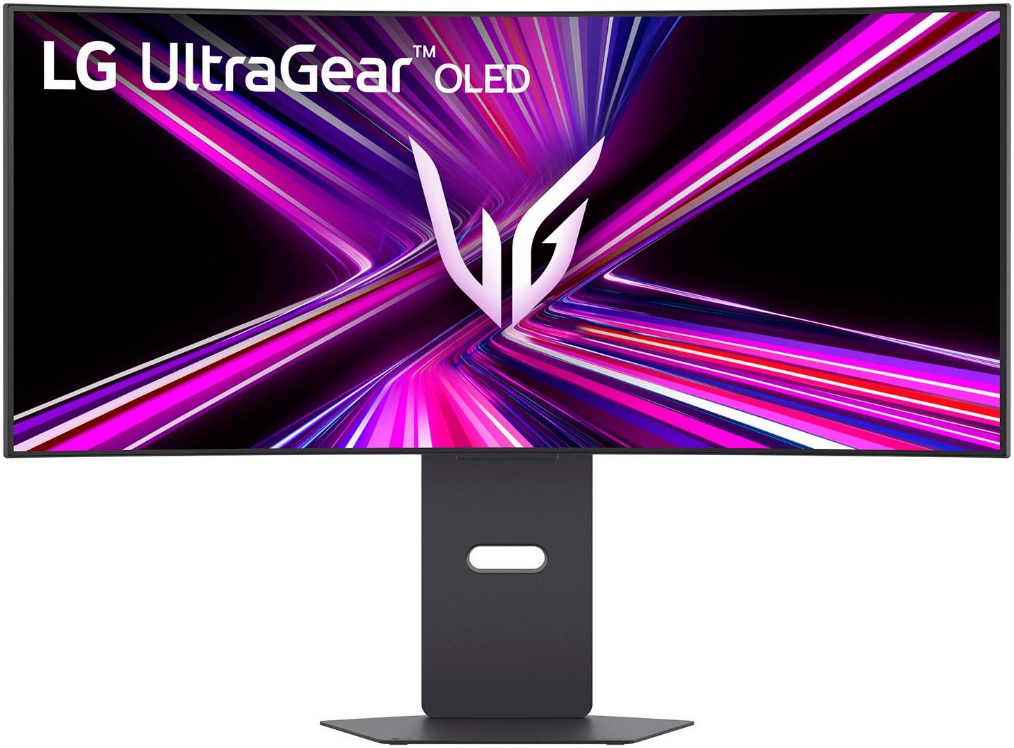 LG Curved-Gaming-OLED-Monitor "34GX900A", Energieeffizienz: G, schwarz, B:78,41cm H:35,83cm T:16,71cm, Monitore, Curved-Gaming-OLED-Monitor