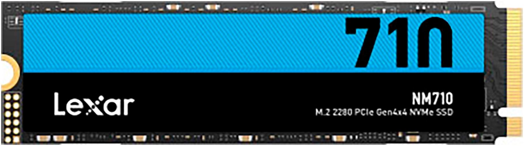LEXAR interne SSD "NM710 1TB", schwarz, 1000 GB, Schreibgeschwindigkeitmaximal 4000 MB/s Lesegeschwindigkeitmaximal 5000 MB/s, Festplatten, interne SS