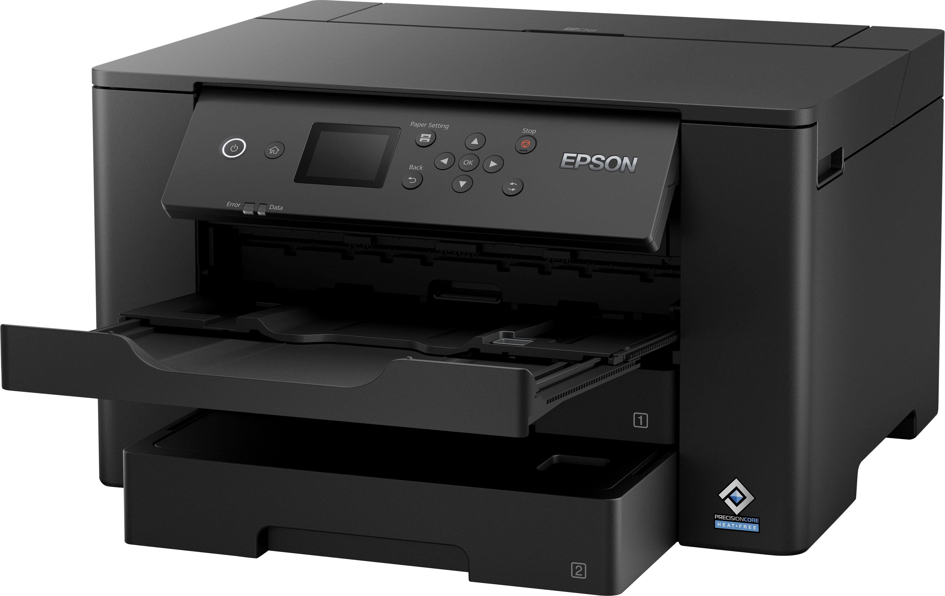 EPSON Tintenstrahldrucker "WorkForce WF-7310DTW", schwarz, B:51,5cm H:29,8cm T:40cm, Drucker, Tintenstrahldrucker