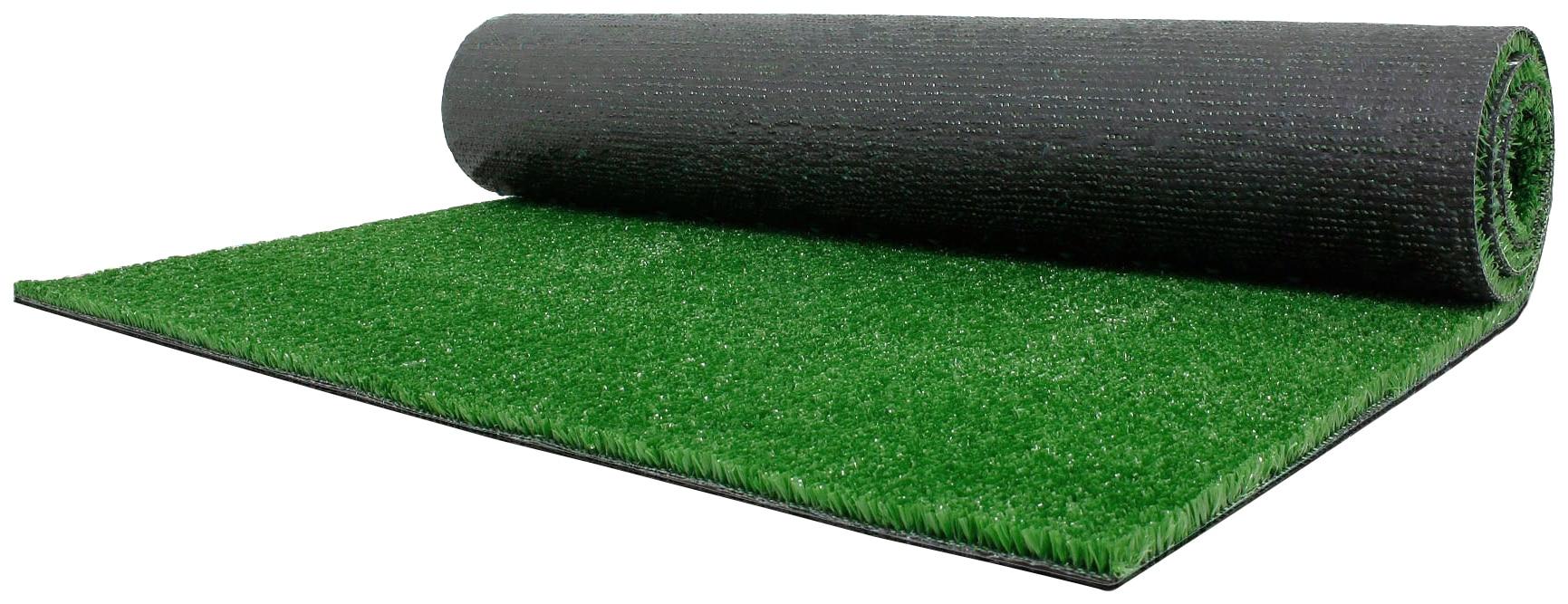 Primaflor-Ideen in Textil "SPRING, Gesamthöhe 7 mm, Made in Belgium" rechteckig Rasenteppich, Drainagefunktion, witterungsbeständig,