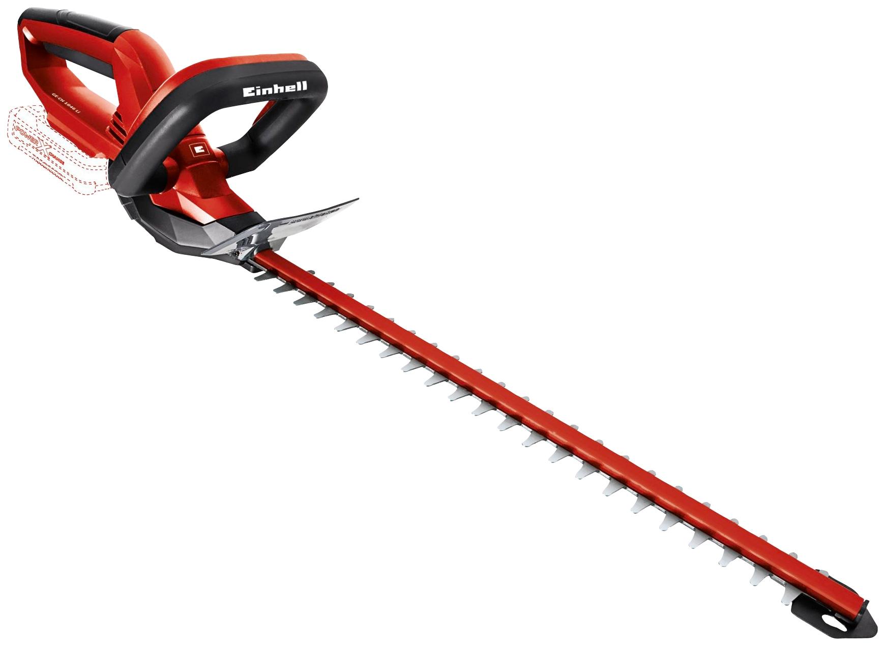 Akku-Heckenschere EINHELL "GC-CH 1846 Li-Solo", rot, Gartenscheren-Maschinen, Akku-Heckenschere, 46 cm Schnittlänge, ohne Akku und Ladegerät