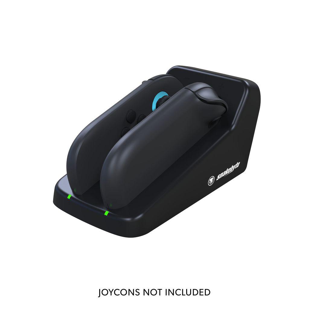 SNAKEBYTE Controller-Ladestation "Twin Charge S2 - Ladestation für Switch 2", schwarz, B:11cm H:15cm T:7cm, Ladegeräte, Controller-Ladestation