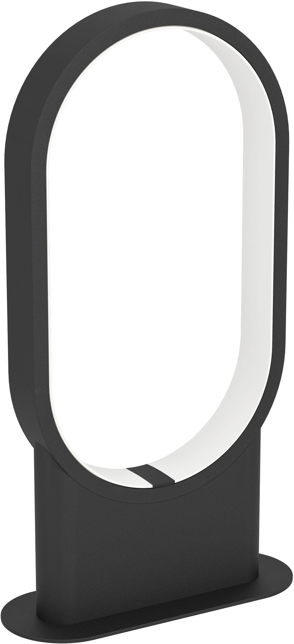 EGLO Tischleuchte "CODRIALES", schwarz, H: 38cm, 1 Stk., Leuchten, Tischleuchte in schwarz aus Alu - 10,8W - Warmweiß, Tischleuchte