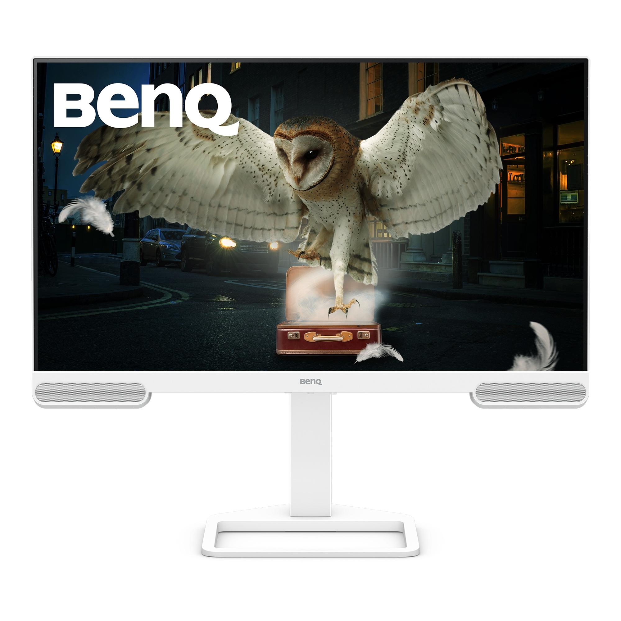 BENQ LED-Monitor "BenQ 68,6cm EW2790U 16:9 USB-C/HDMI white spk. UHD", Energieeffizienz: F, ohne farbbezeichnung, B:51cm H:18cm T:77,5cm, Monitore, LE