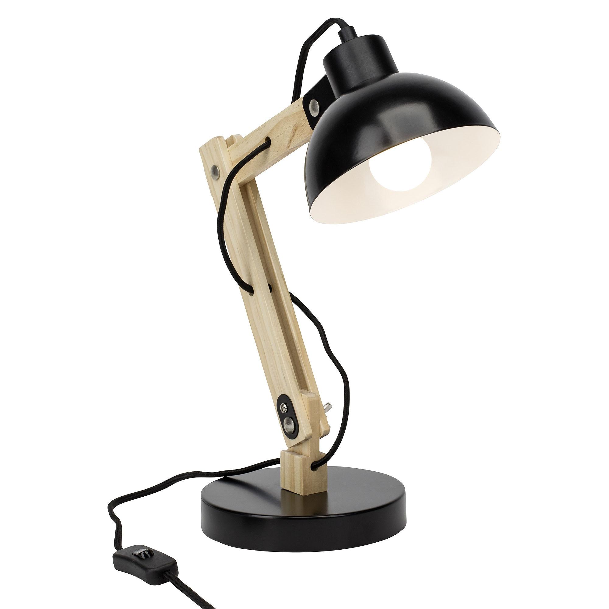 BRILLIANT Tischleuchte "Moda", schwarz, 1, H: 41,5cm, 1 Stk., Leuchten, Tischlampe, Tischleuchte