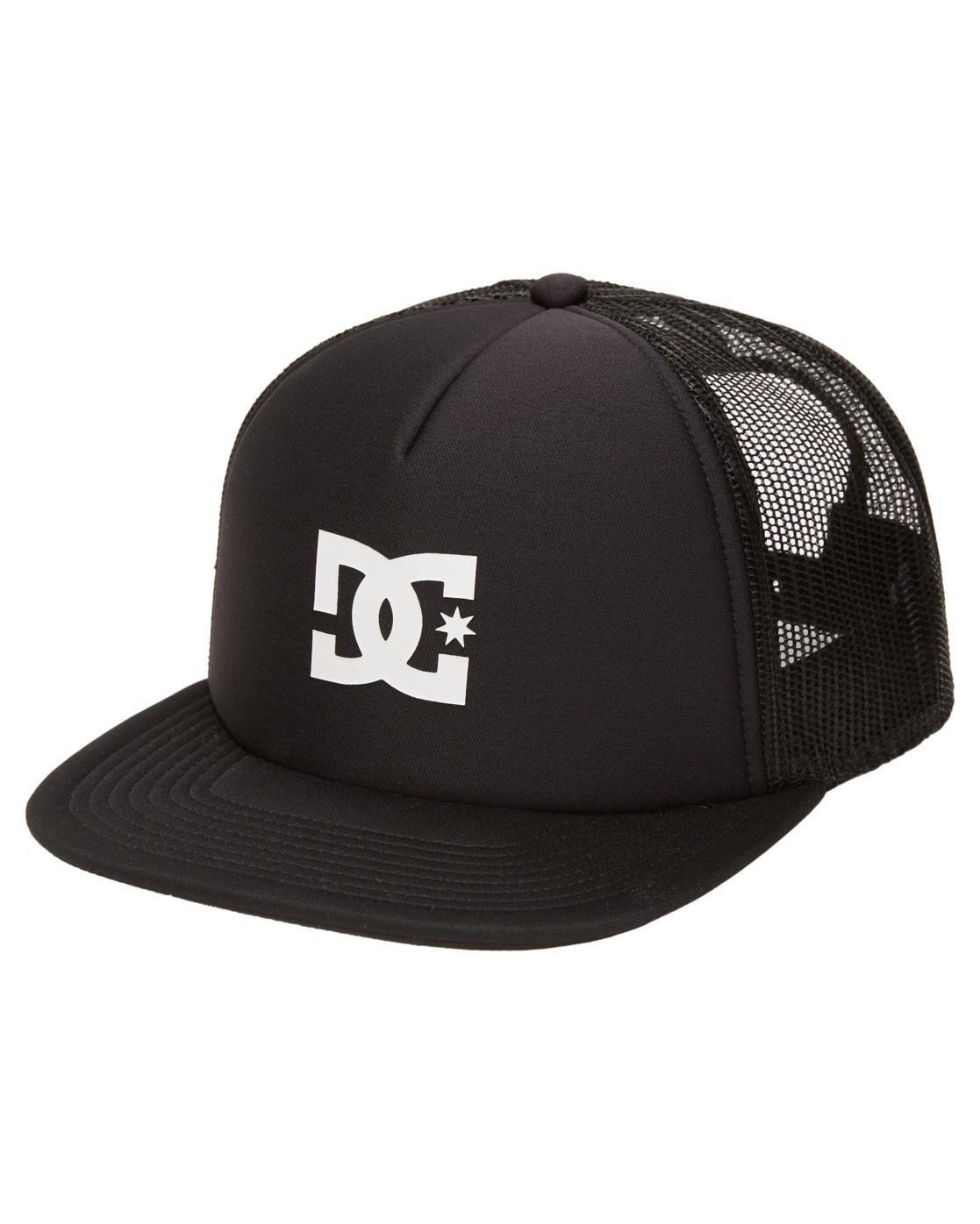 Trucker Cap DC SHOES "Gas Station", Jungen, schwarz, Kunstfaser, Caps