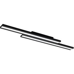 Deckenleuchte Saliteras-Z Schwarz/Weiß max. 10,2 Watt Deckenlampe