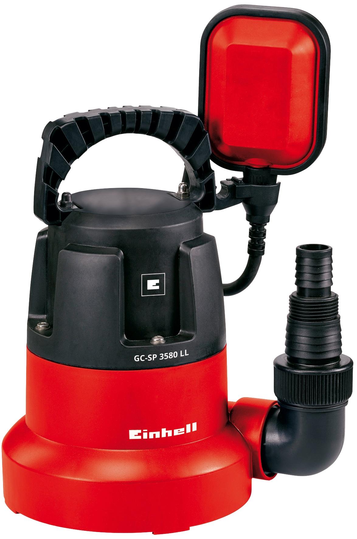 Tauchpumpe EINHELL "GC-SP 3580 LL", rot, Pumpen, 8.000 l/h