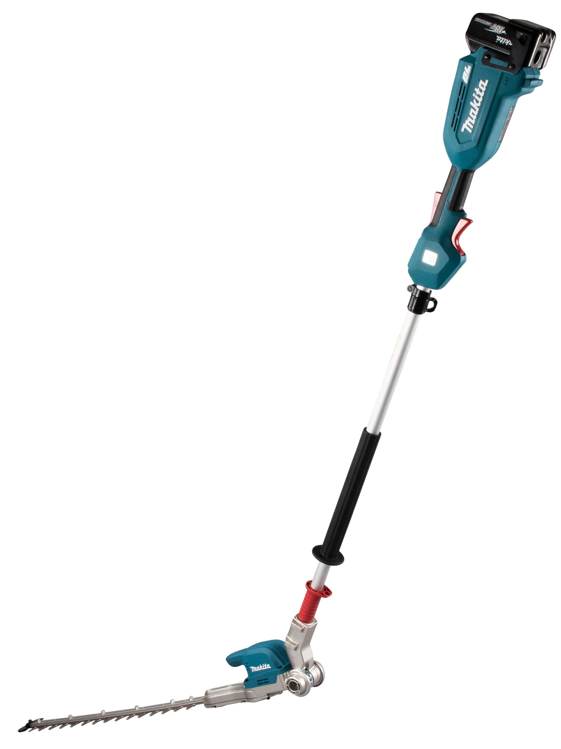 Akku-Heckenschere MAKITA “»DUN500WZ«”, gelb (blau), Gartenscheren-Maschinen, ohne Akku und ohne Ladegerät, 18V, 50 cm, schwenkbar