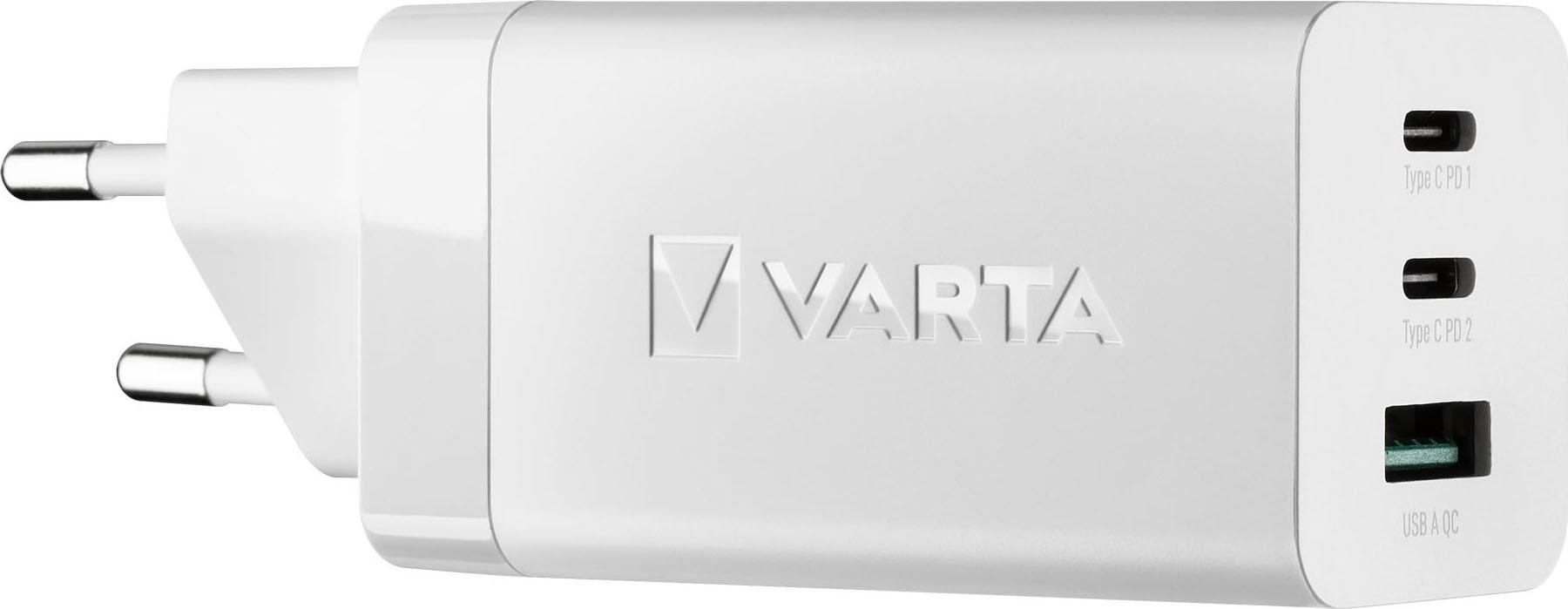 VARTA Batterie-Ladegerät "High Speed Charger", weiß, B:34,5cm H:10,8cm T:2,8cm, Ladegeräte