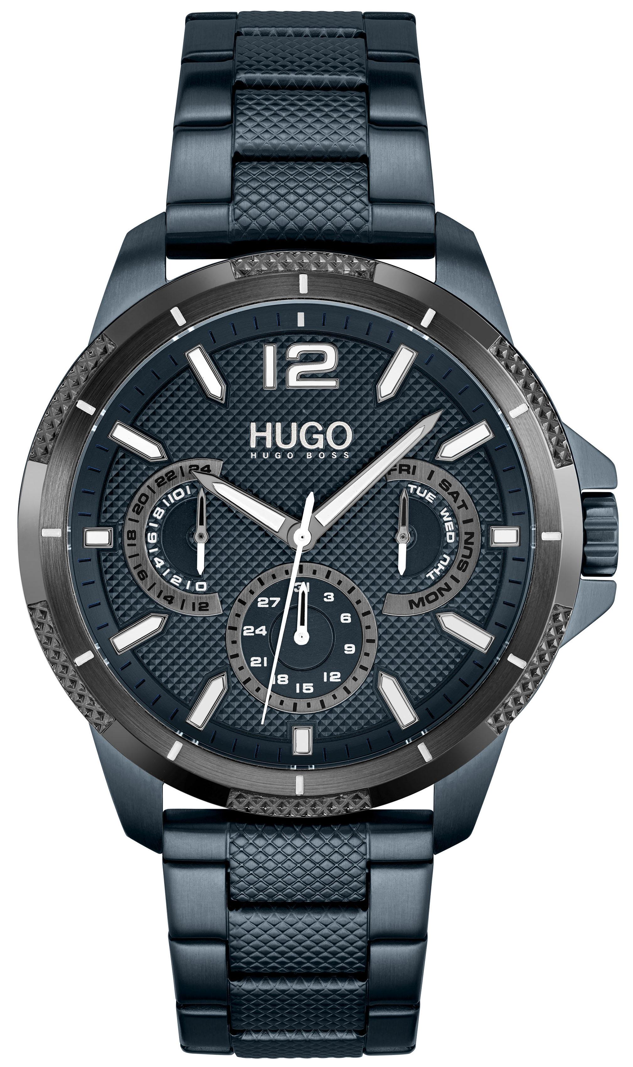 Multifunktionsuhr HUGO “SPORT”, blau, Armbanduhren