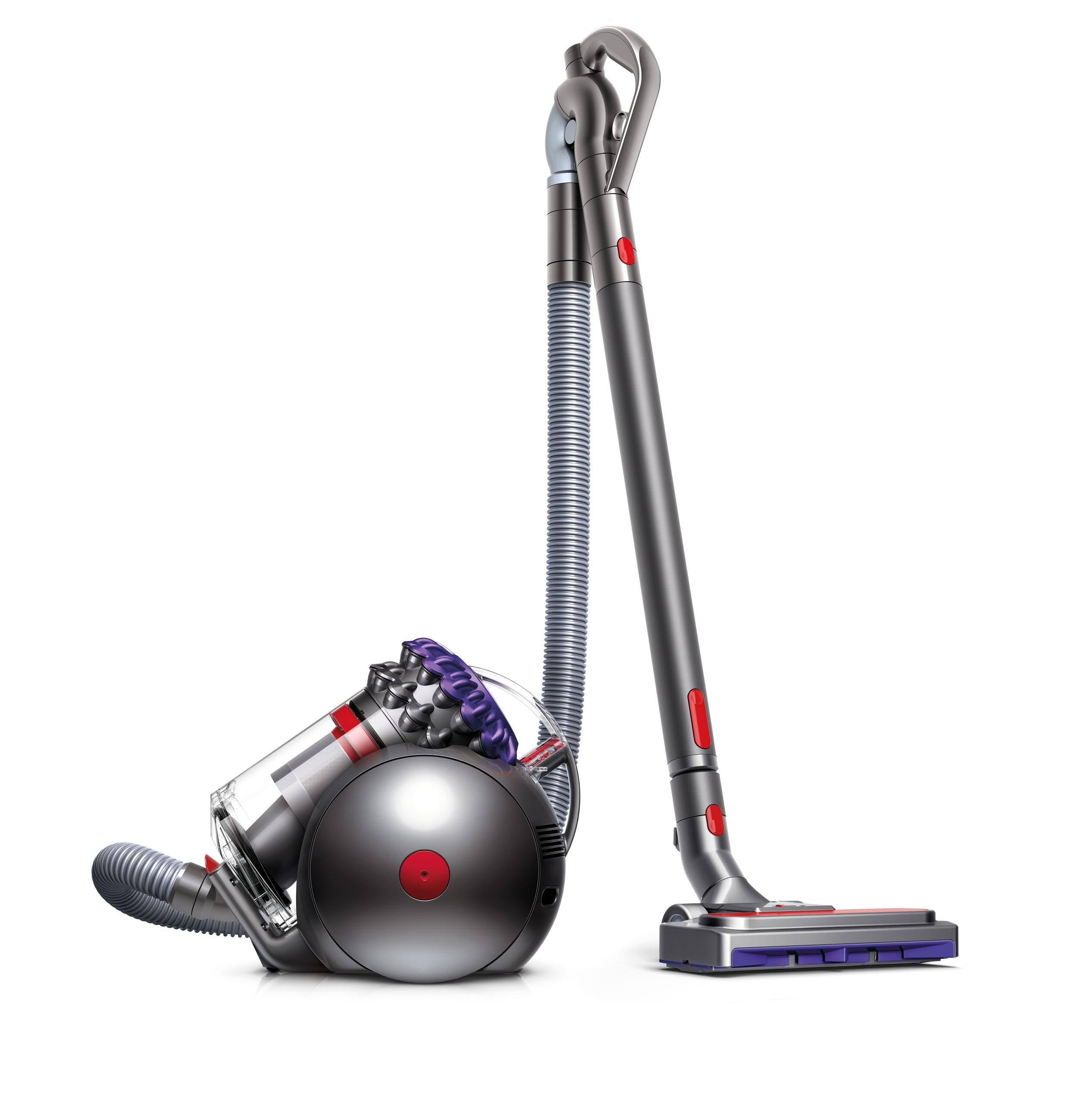 DYSON Bodenstaubsauger "Dyson Big Ball™ Parquet 2 (Nickel/Violett)", lila (nickel, violett), B:30,6cm H:96,5cm T:73,8cm, Bodenstaubsauger, Bodenstaubs
