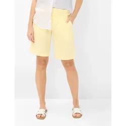 Culotte BRAX "Style MEL B", Damen, Gr. 36, Normalgrößen, gelb, Hosen Culotte