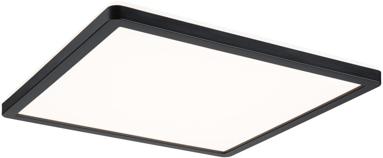 PAULMANN LED Panel "Atria Shine IP44 eckig 293x293mm 16W 1600lm 3000K", schwarz, 1, H: 3cm, 1 Stk., Leuchten, Backlight, LED Panel