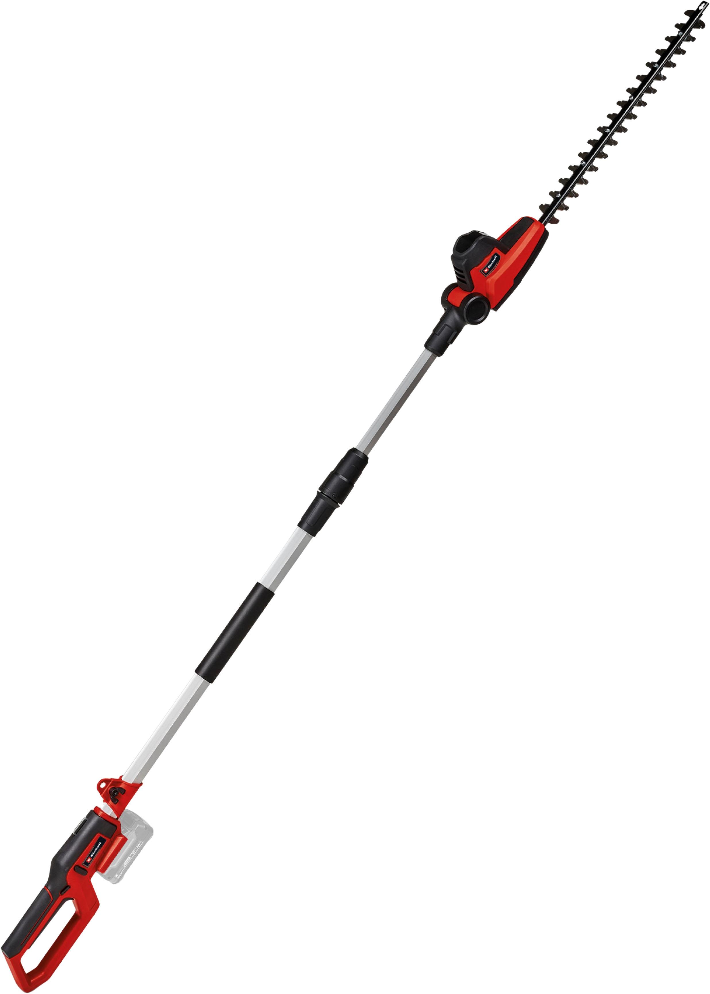 Teleskop-Heckenschere EINHELL "GC-HH 18/45 Li T-Solo", rot, Gartenscheren-Maschinen, Teleskop-Heckenschere, 45 cm Schwertlänge