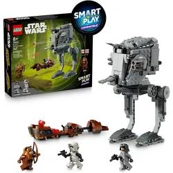 Konstruktionsspielsteine LEGO "SMART Play: AT-ST Angriff auf Endor (75424), LEGO Star Wars TM", bunt, Spielbausteine, Kinder, Kunststoff, Mit SMART Br