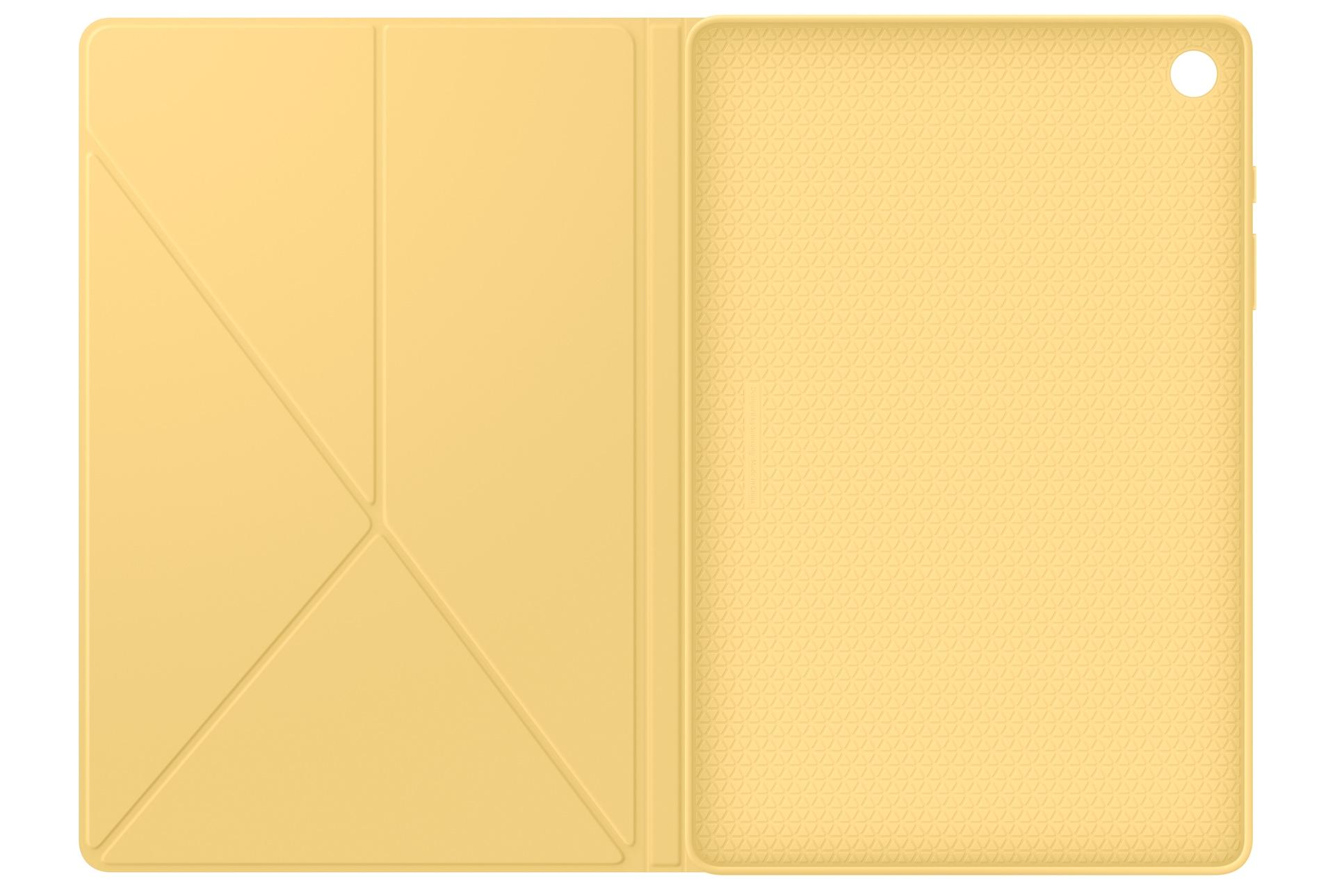 SAMSUNG Tablet-Hülle "Book Cover für Samsung Galaxy Tab A9+", bunt (gelb), Tablet, Hüllen, schützendes Cover, stoßfest, schlank, passgenau, einfach an