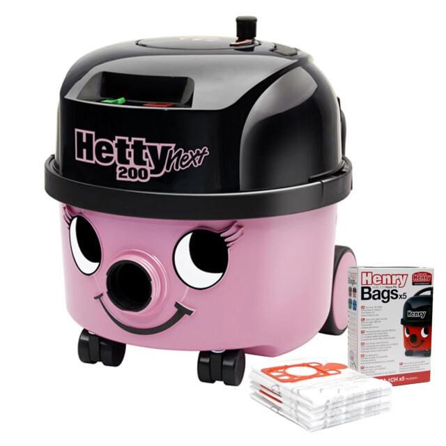 Numatic Hetty next hvn208 stofzuiger - met gratis pak stofzuigerzakken