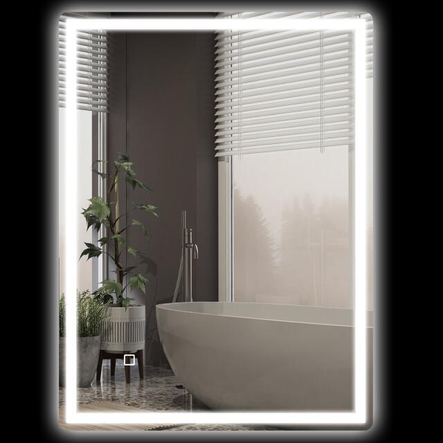 4goodz Led badkamerspiegel 60x80 cm met aanraak schakelaar, anti-condens -