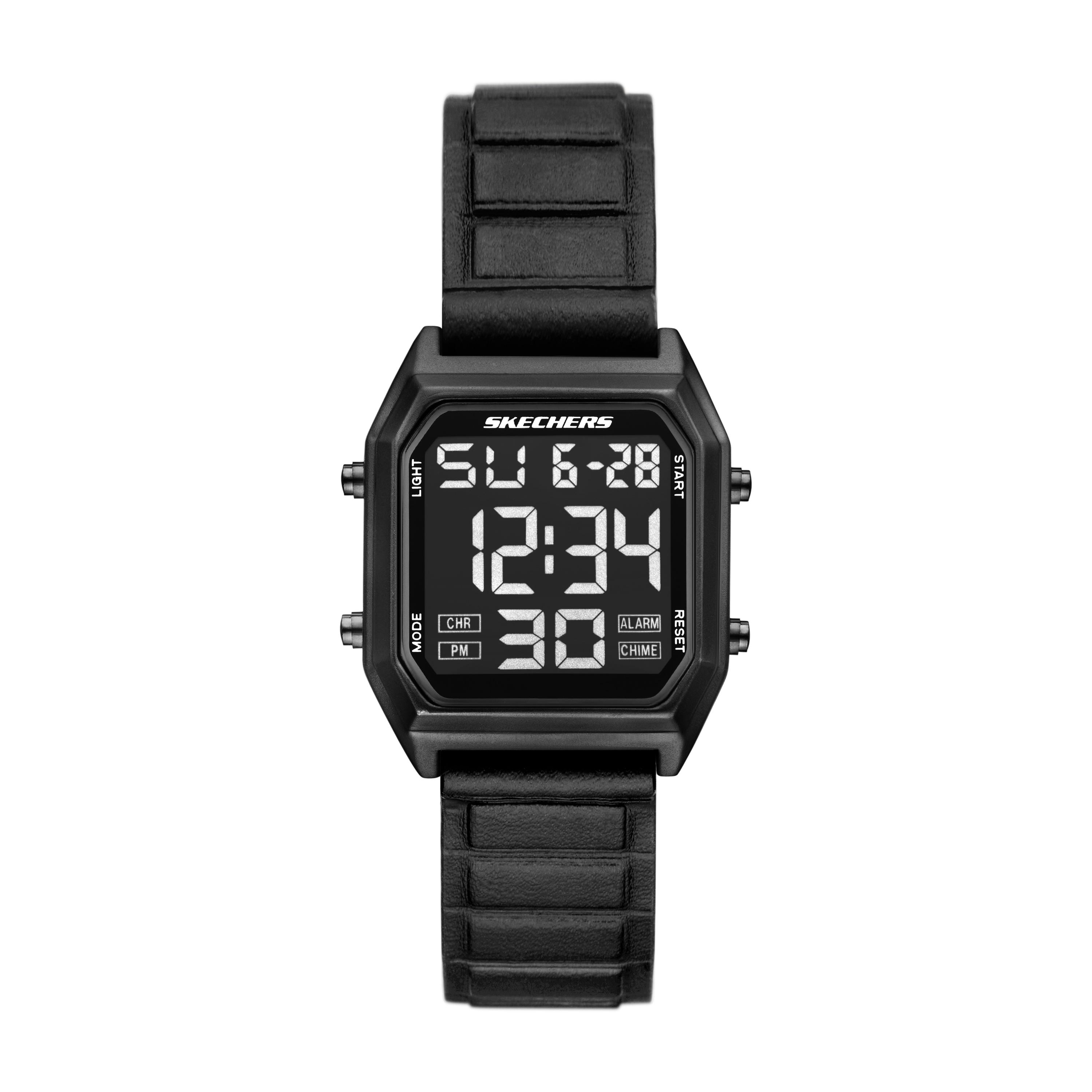 Chronograph SKECHERS “Ridgeley”, schwarz, weiß, Armbanduhren
