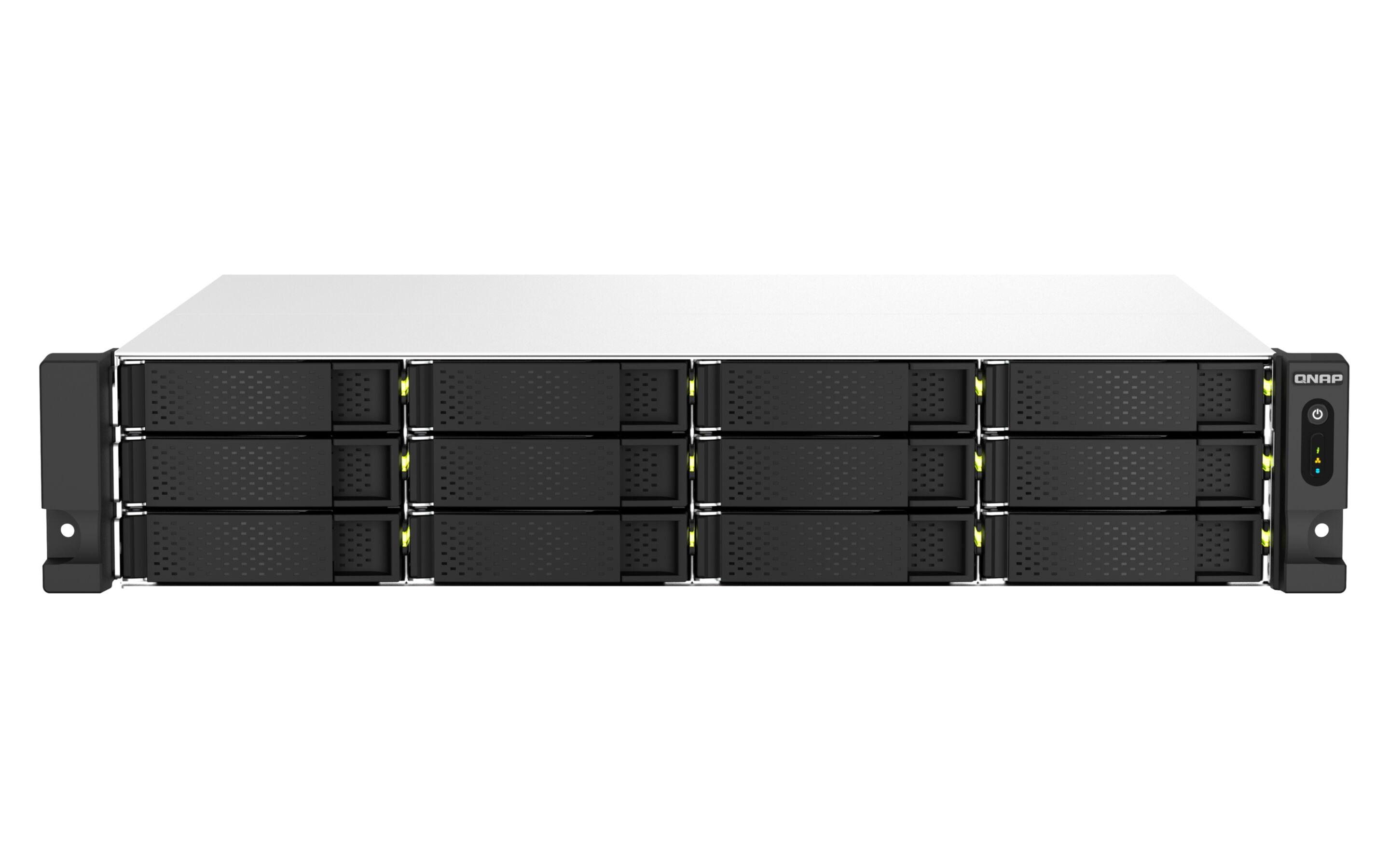 QNAP NAS-Server "TS-1264U-RP", ohne farbbezeichnung, B:58,8cm H:25,4cm T:59,3cm, NAS-Server, NAS-Server
