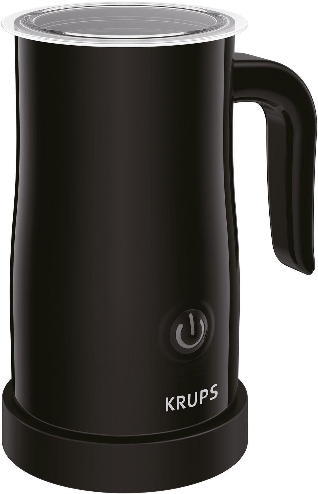 KRUPS Milchaufschäumer "XL1008 Frothing Control", schwarz, B:15cm H:20,5cm T:18cm, Milchaufschäumer, Milchaufschäumer