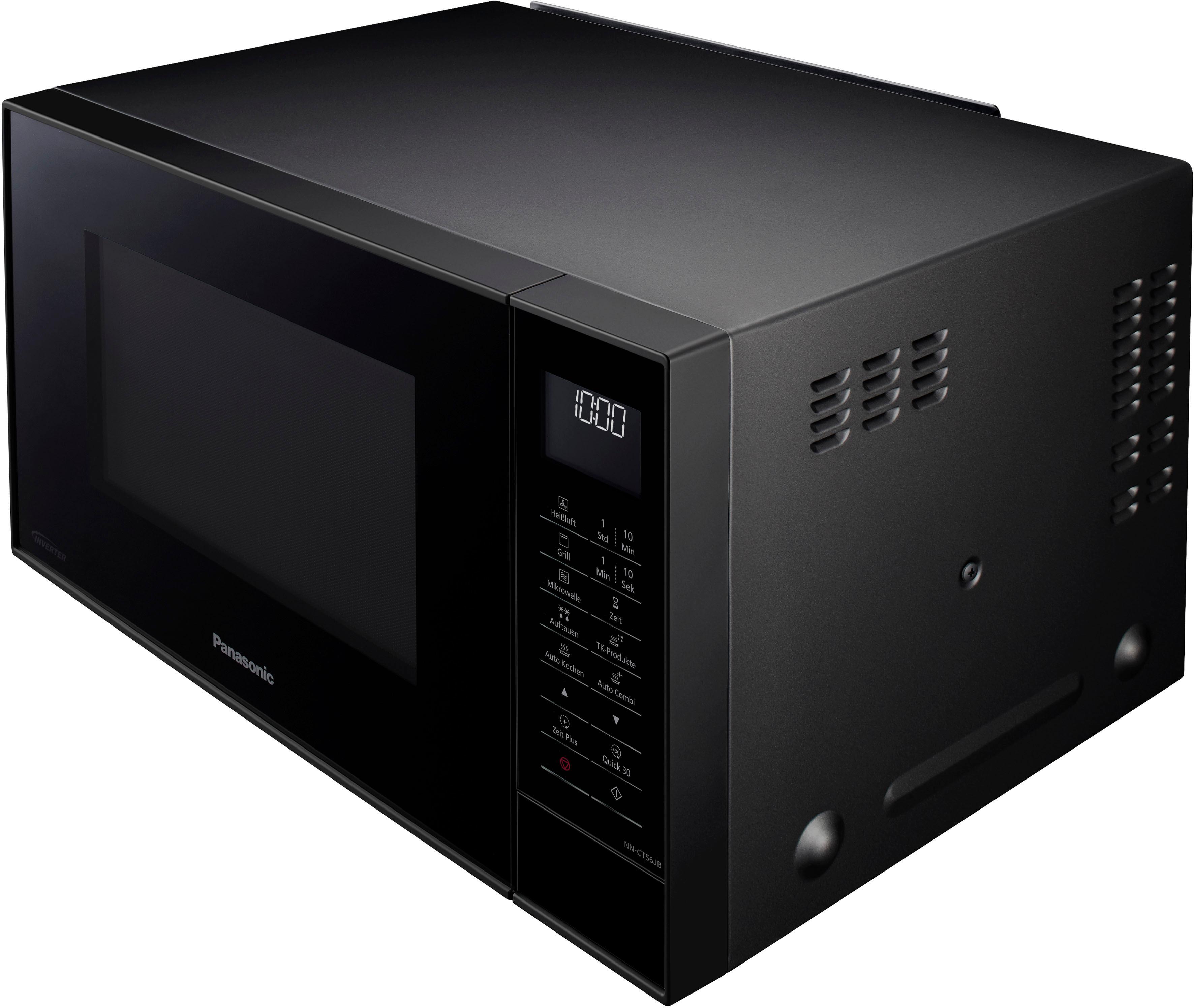 PANASONIC Mikrowelle "NN-CT56JBGPG", schwarz, B:39,5cm H:52cm T:31cm, Mikrowellen, Mikrowelle