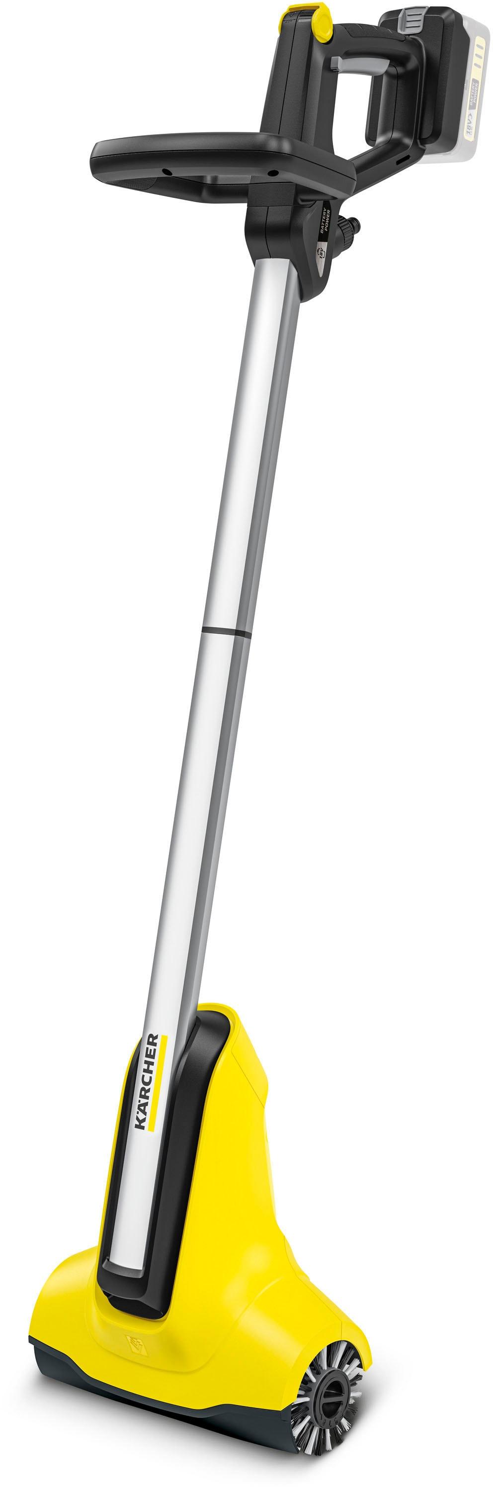 Akku-Niederdruckreiniger KÄRCHER "PCL 3-18 Battery Set", gelb, B:40cm H:24cm L:77cm, Hochdruckreiniger, Akku-Niederdruckreiniger, für die Säuberung vo