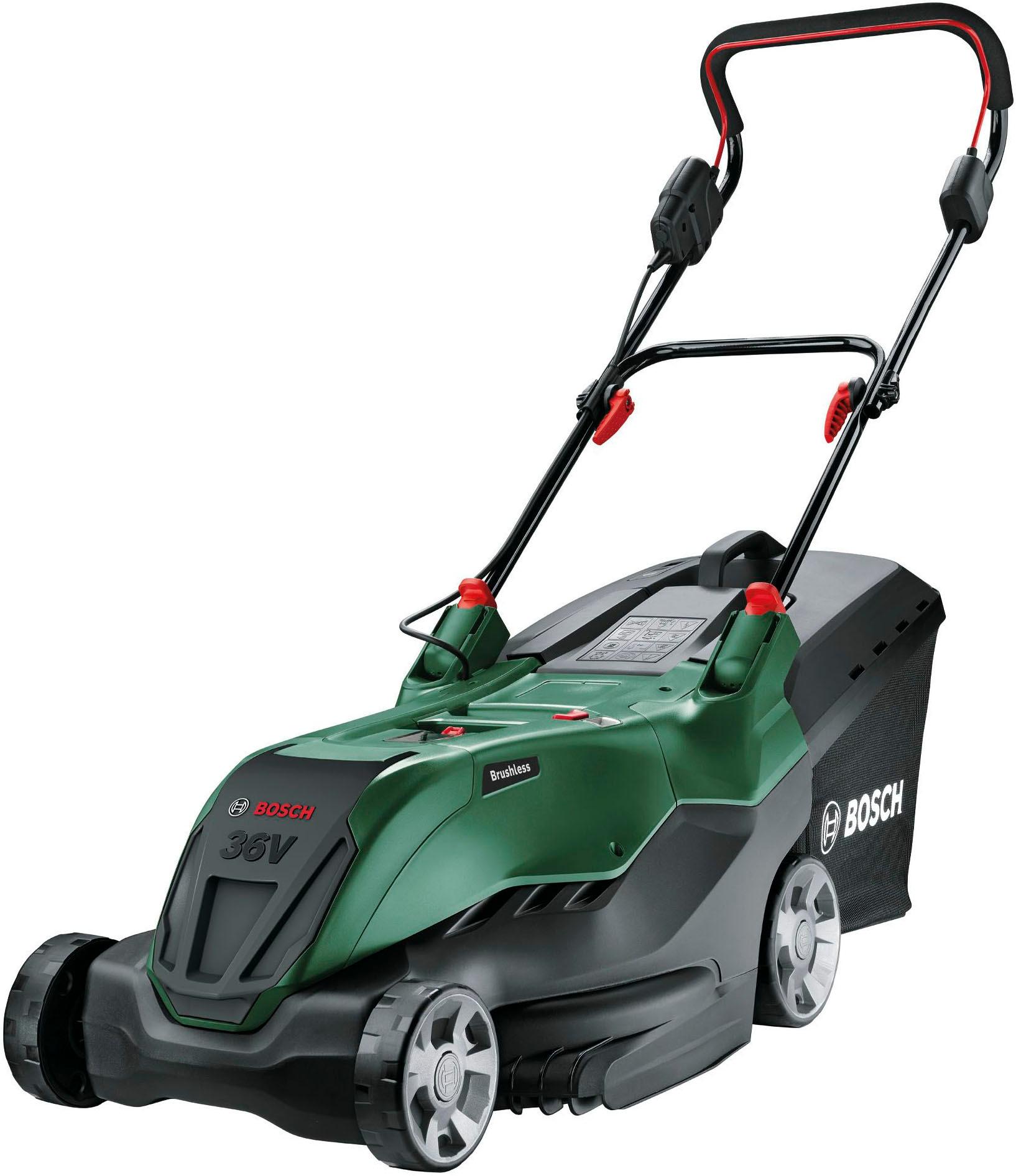 Akkurasenmäher BOSCH HOME & GARDEN “AdvancedRotak 36V-44-750”, grün, B:50cm H:47cm T:76cm, Rasenmäher, ohne Akku und Ladegerät