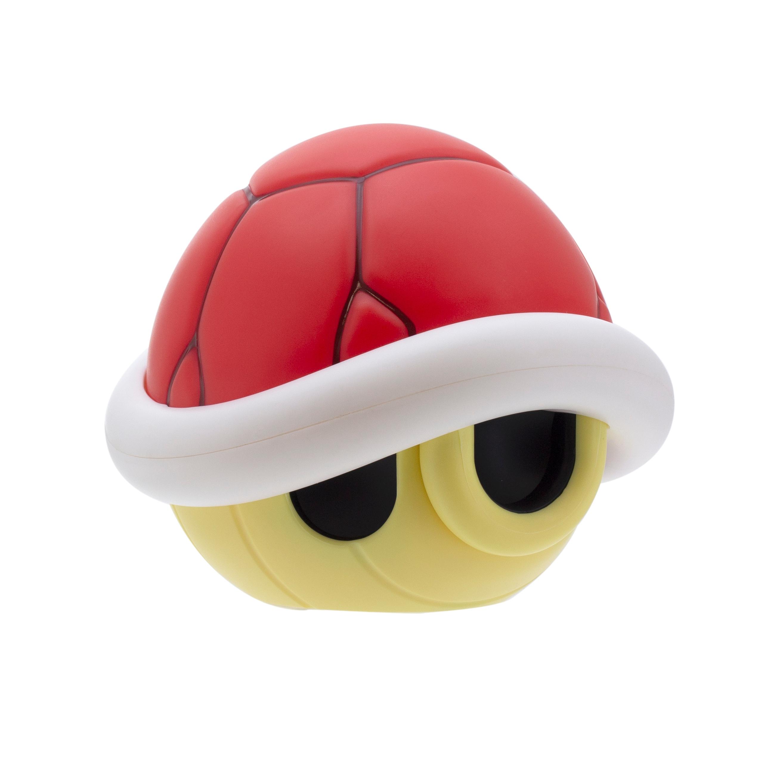 PALADONE LED Dekolicht "Mario Kart roter Panzer Leuchte mit Sound", rot, H: 12cm, Leuchten, LED Dekolicht