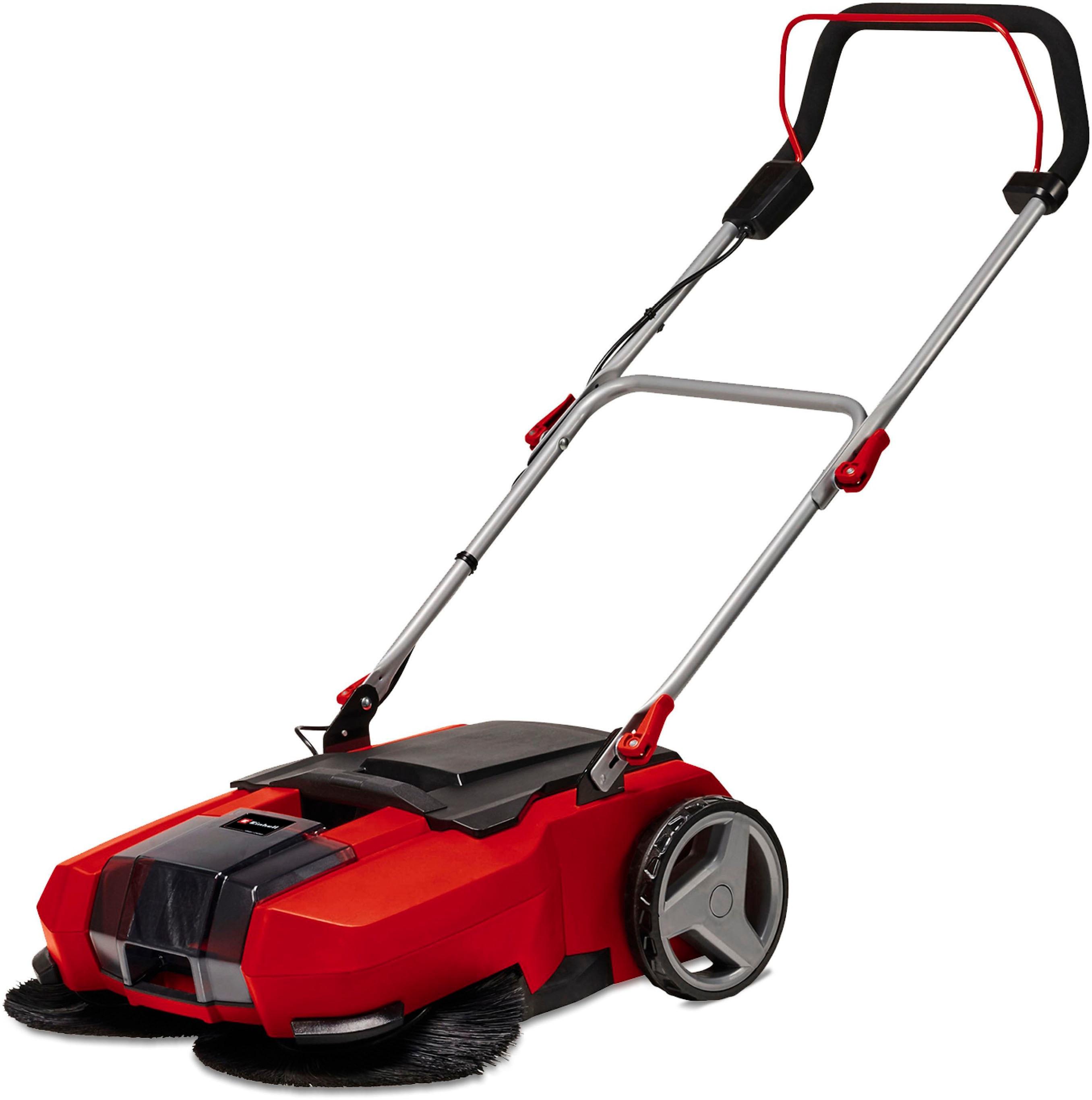 Handkehrmaschine EINHELL "Akku-Kehrmaschine TE-SW 18/610 Li-Solo", rot (rot, schwarz), B:50,9cm H:30,9cm L:70,9cm, Kunststoff, Kehrgeräte, Handkehrmas