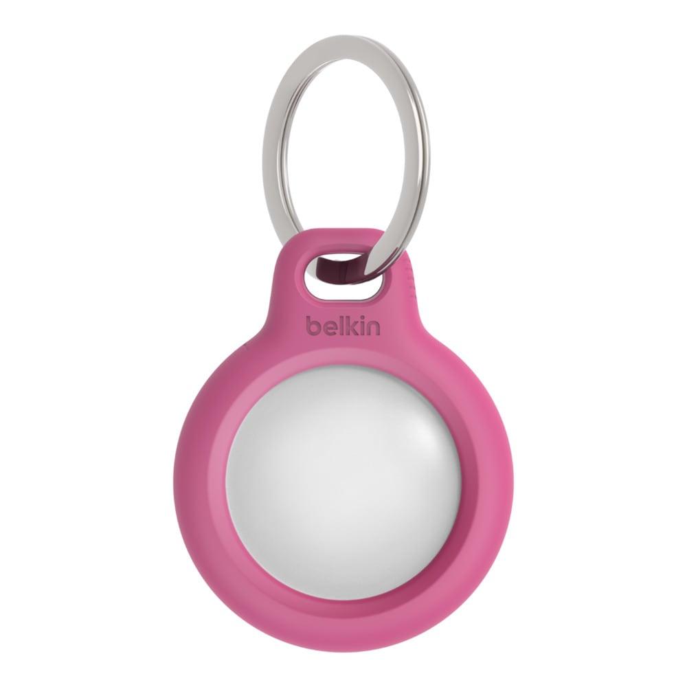 BELKIN Schlüsselanhänger "Secure Holder Schlüsselanhänger für Apple AirTag", pink, Schlüsselanhänger, Schlüsselanhänger