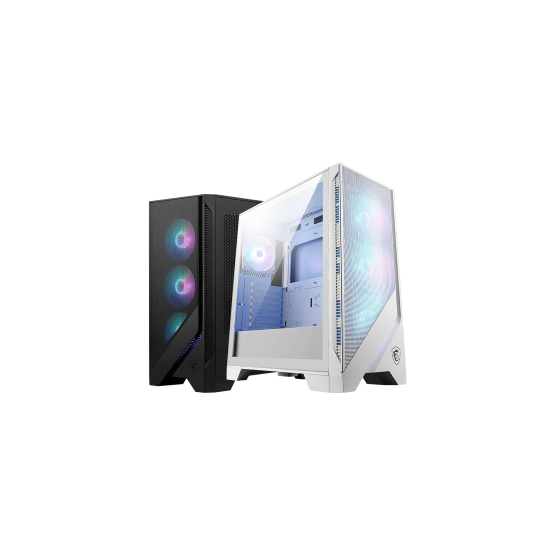 MSI PC-Gehäuse "MAG FORGE 320R AIRFLOW", schwarz (weiß), B:2,1cm H:5cm T:4,7cm, Computergehäuse, PC-Gehäuse