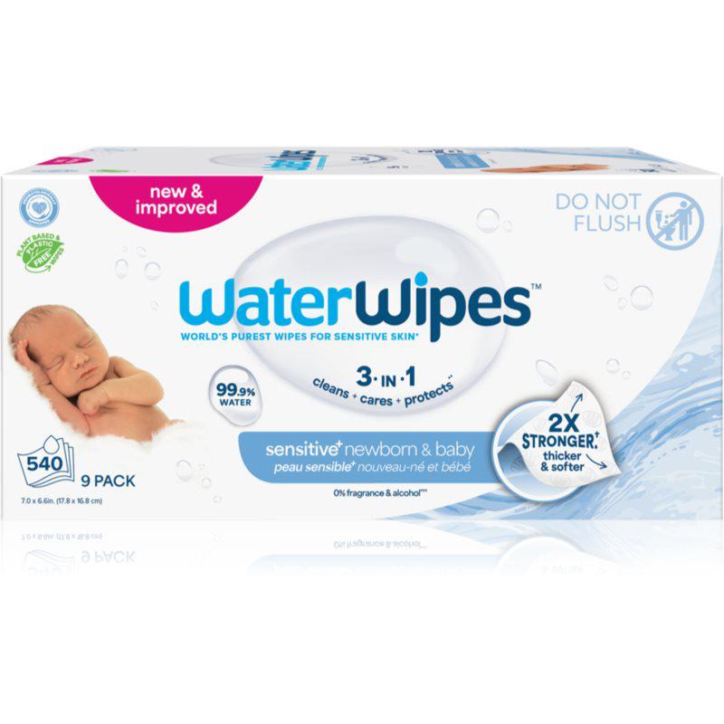 WaterWipes Baby Wipes 9 Pack lingettes douces pour bébé 9x60 pcs