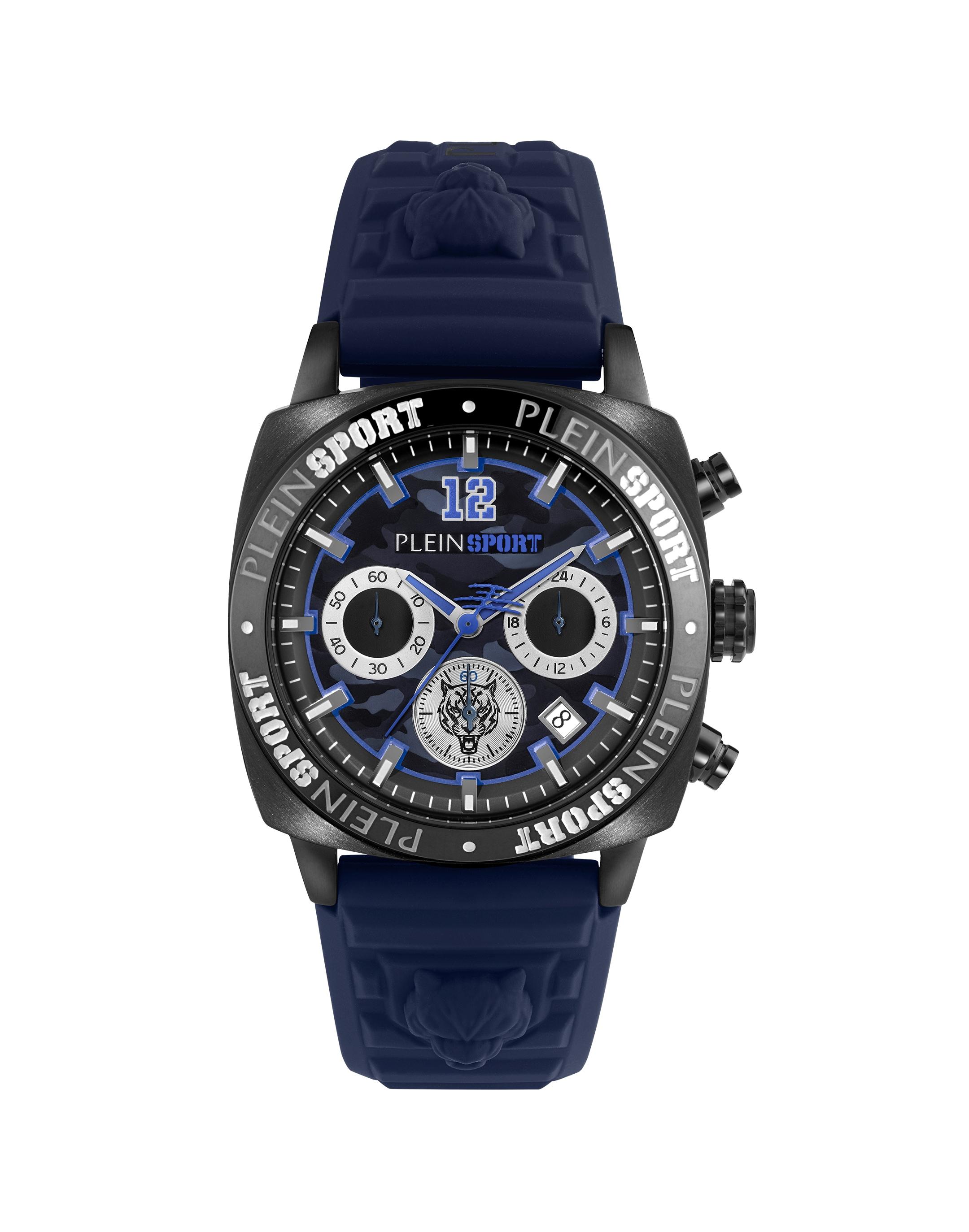 Luxusuhr PLEIN SPORT “Wildcat Chrono”, 24, navy, Armbanduhren