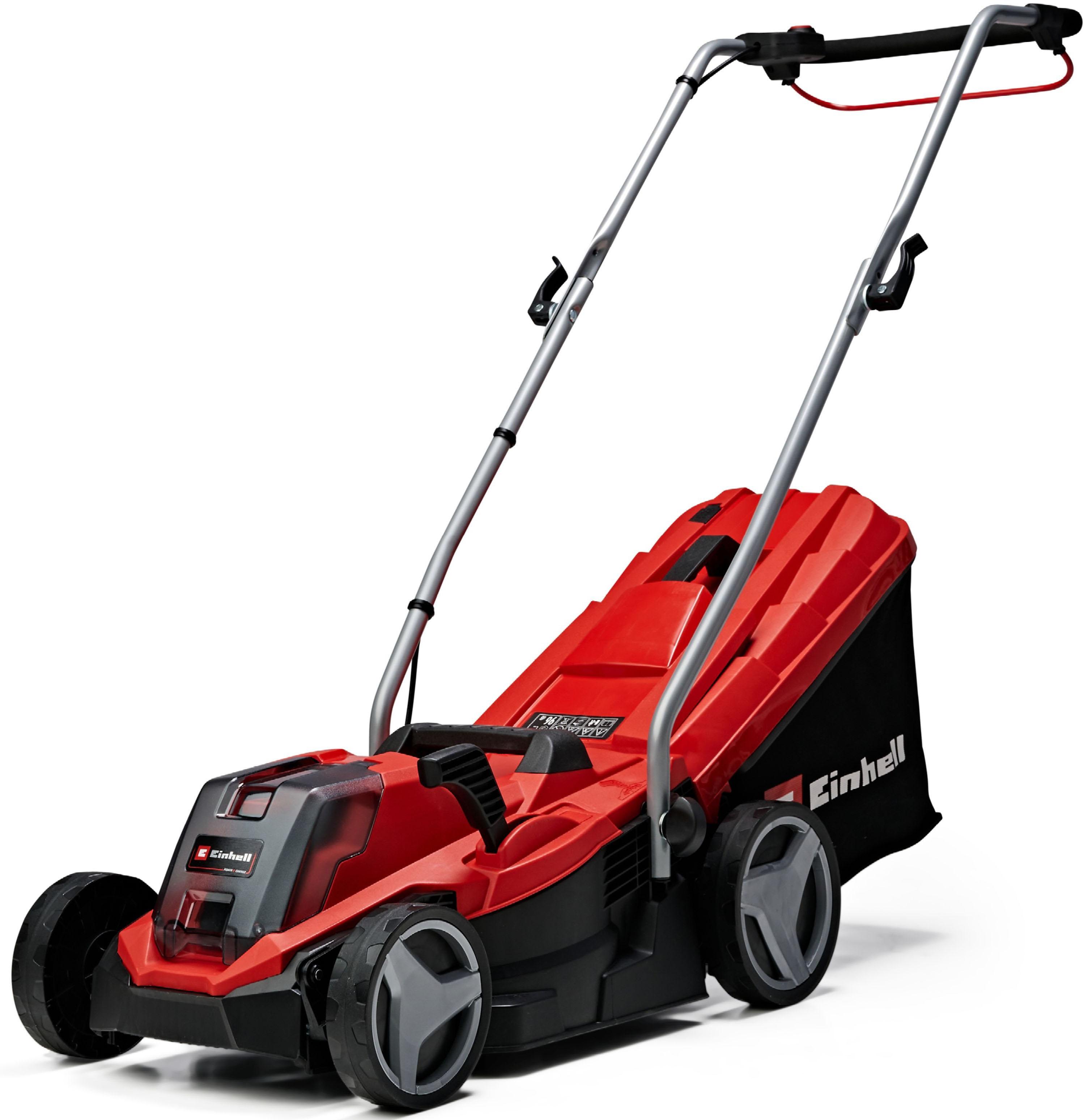 Akkurasenmäher EINHELL “GE-CM 18/33 Li-Solo”, rot, B:40cm H:36cm T:68cm, Rasenmäher, ohne Akku und Ladegerät