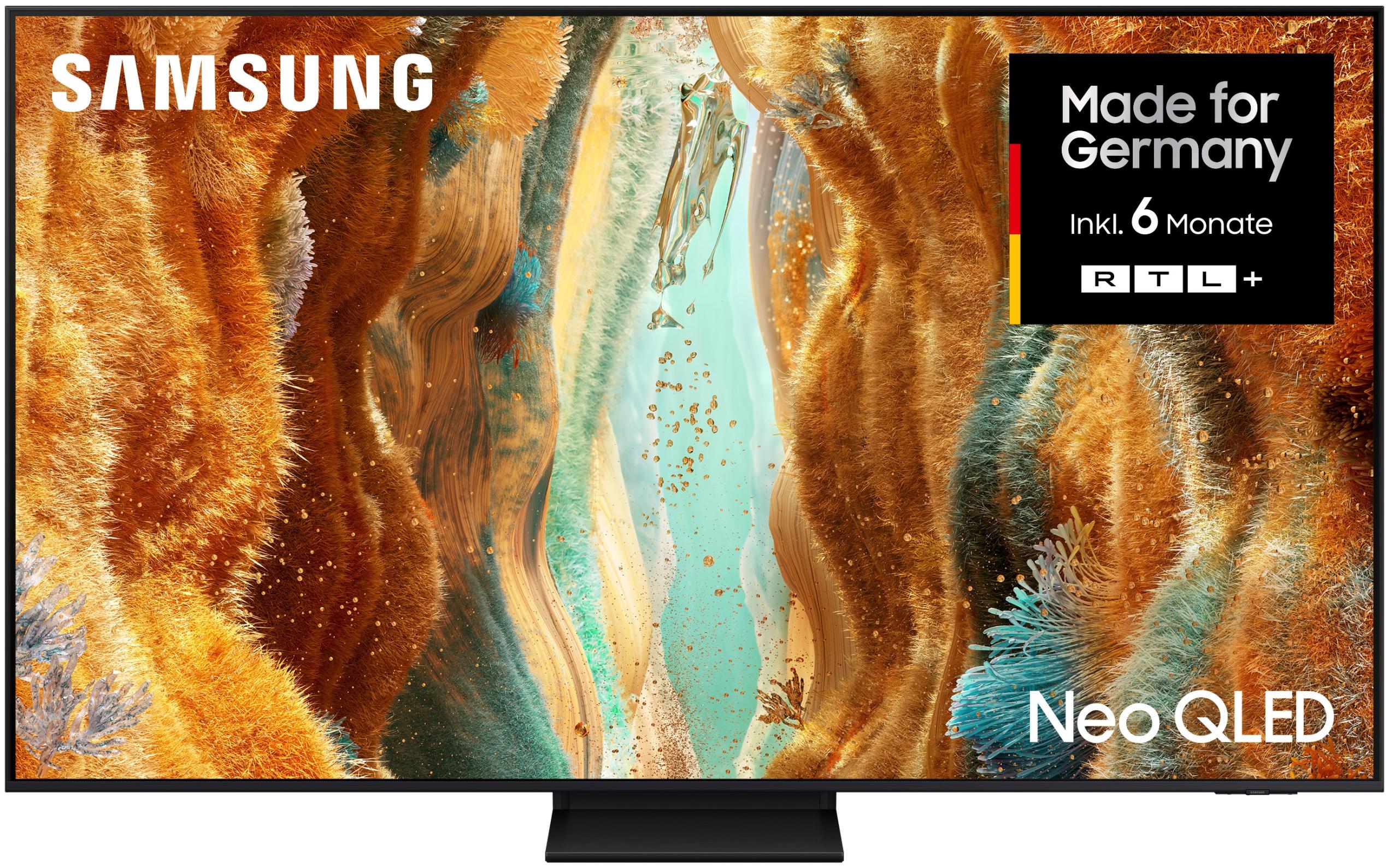 SAMSUNG QLED-Fernseher “GQ65QN70FAU QLED Mini LED-Fernseher”, Energieeffizienz: E (A-G), schwarz, 65 ″, Fernseher, Neo Quantum HDR, 4K AI