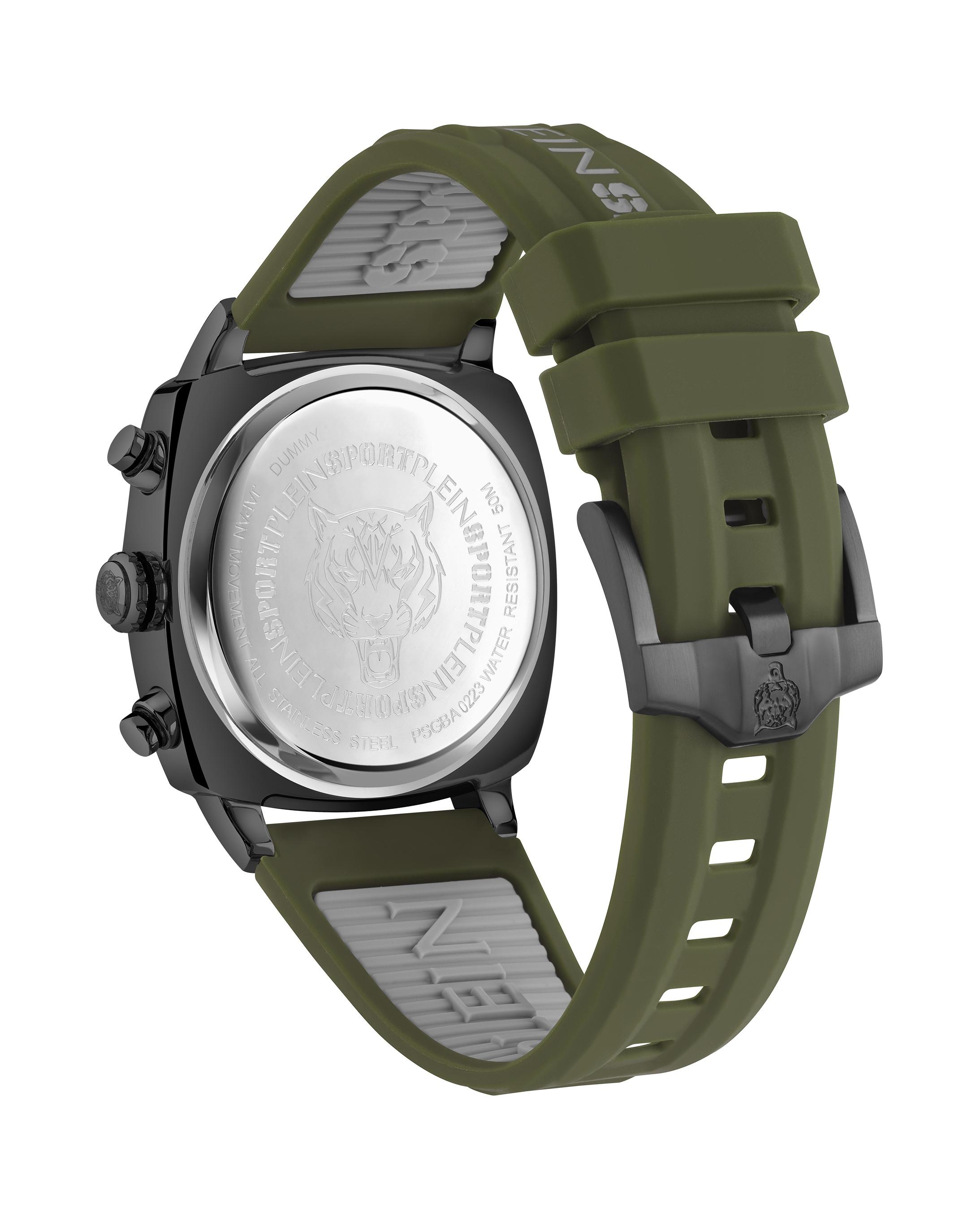 Luxusuhr PLEIN SPORT “Wildcat Chrono”, 05, grün, Armbanduhren