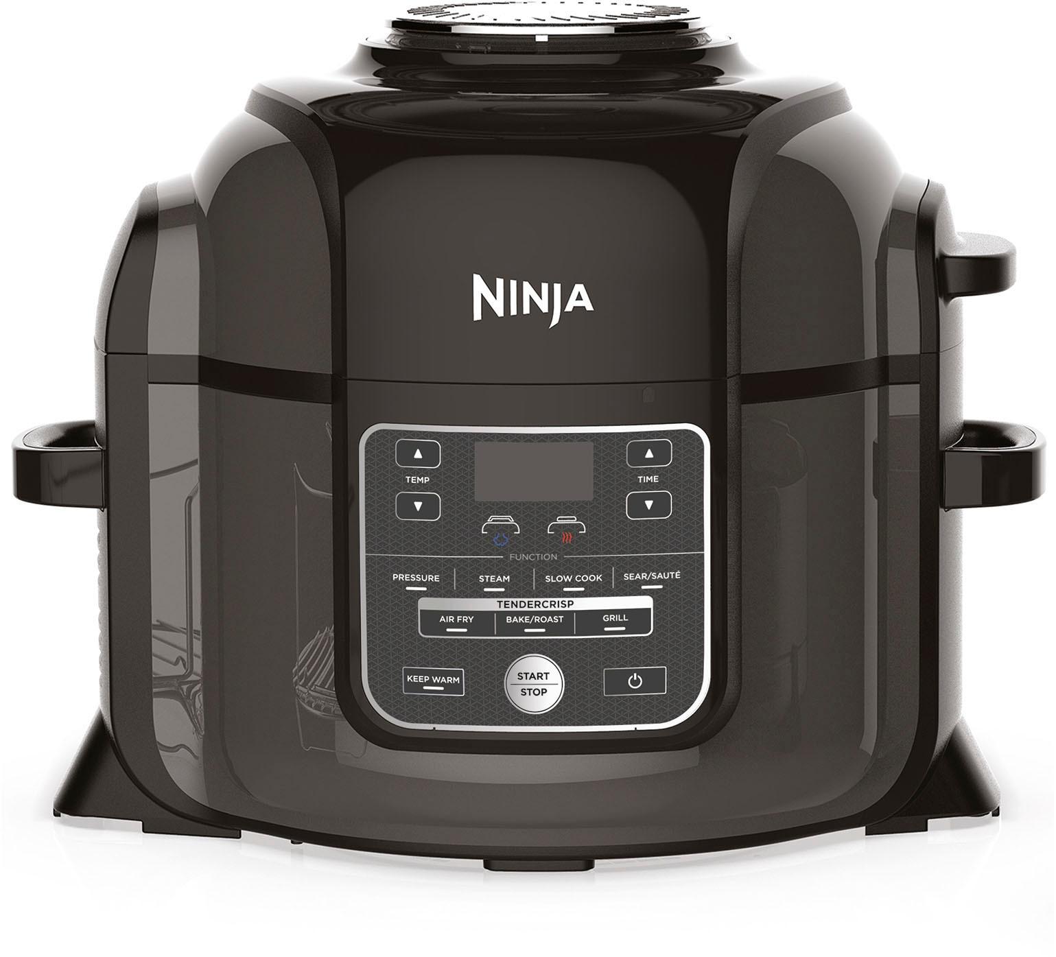 NINJA Multikocher “OP300EU”, schwarz, B:43cm H:32cm T:36cm, Küchenmaschinen, 6 L Volumen