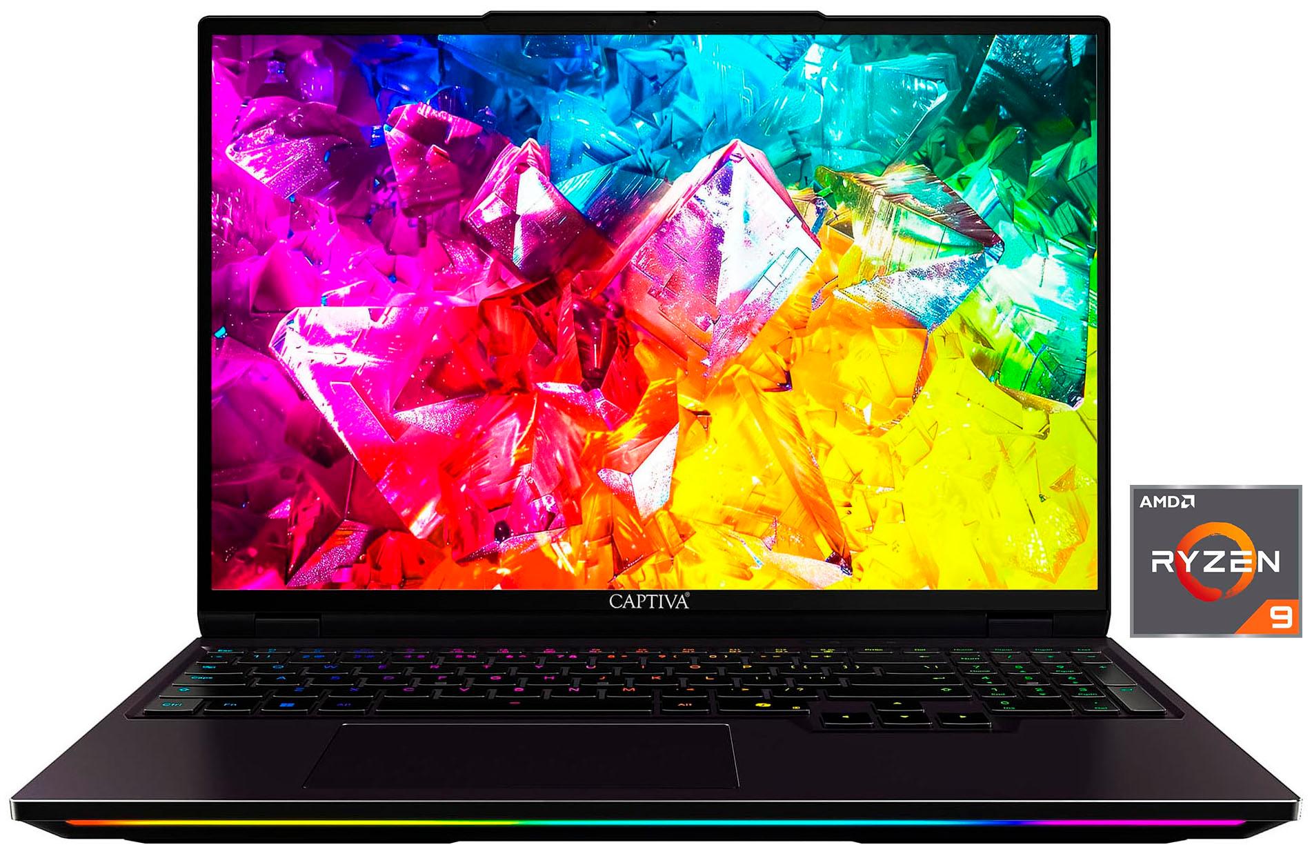 CAPTIVA Gaming-Notebook “Highend Gaming R10-1166GE”, schwarz, 32 GB RAM 4.000 GB SSD, Ryzen 9, Notebooks