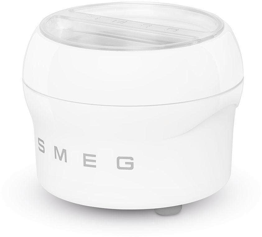 SMEG Eisbereiteraufsatz “SMIC01”, weiß, Küchenmaschinen-Aufsätze, NUR in Kombination mit der Edelstahlschüssel
