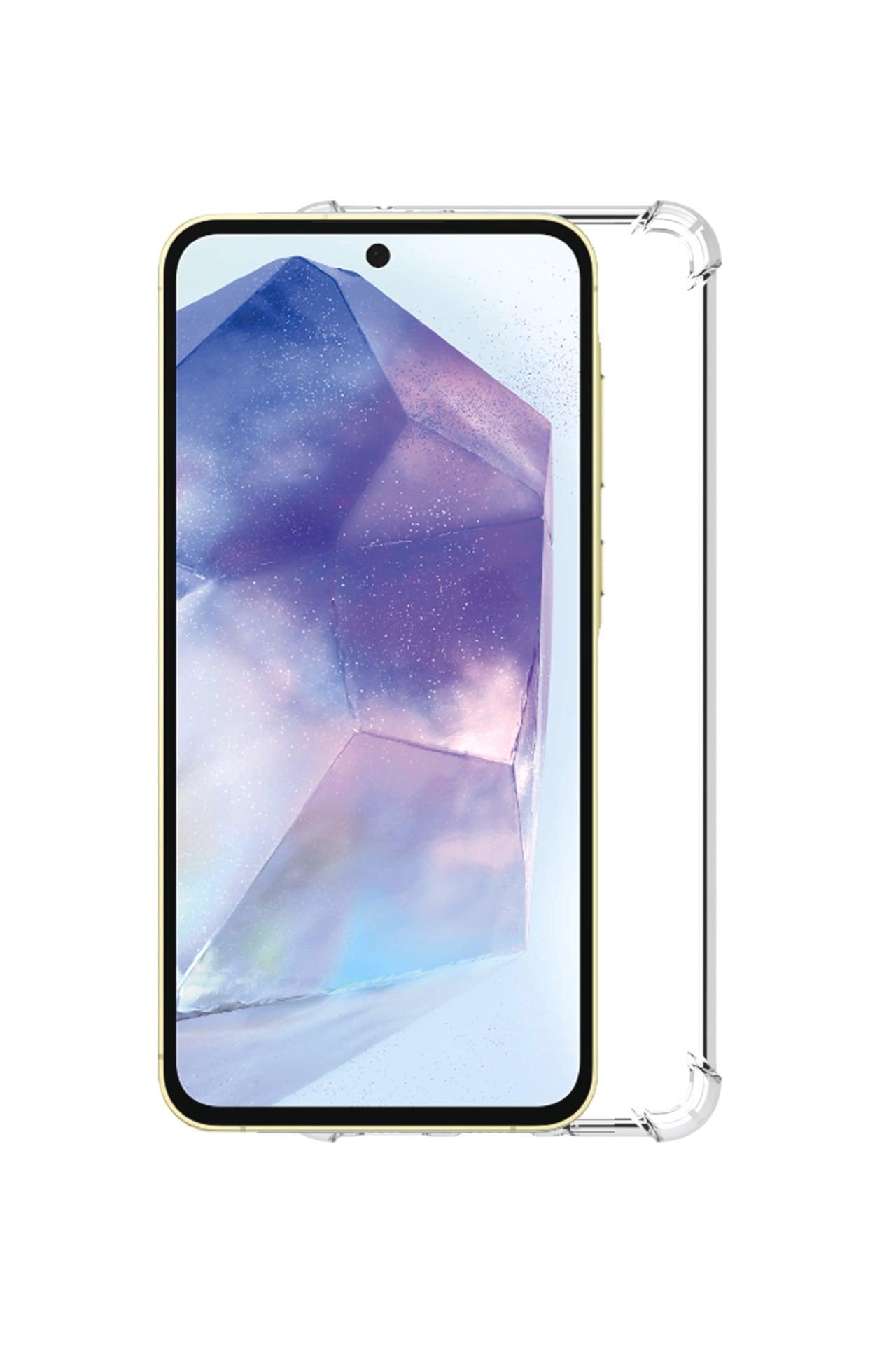SAMSUNG Handyhülle “Designed for Samsung Mobeen Clear Cover für Galaxy A56 5G”, transparent, Samsung Galaxy A56 5G, Hüllen, Backcover, Schutzhülle, Handyschutzhülle, Case, Schutzcase, stoßfest