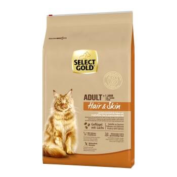 SELECT GOLD Hair+Skin Adult Lachs und Geflügel 7 kg
