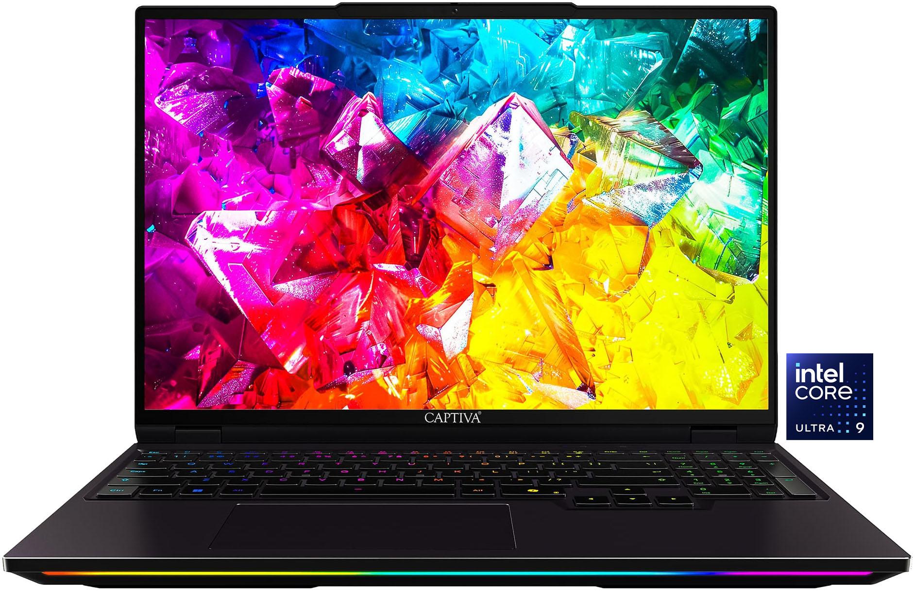 CAPTIVA Gaming-Notebook “Ultimate Gaming R10-1334GE”, schwarz, 64 GB RAM 4.000 GB SSD, Microsoft Windows 11 Home (64 Bit), Notebooks