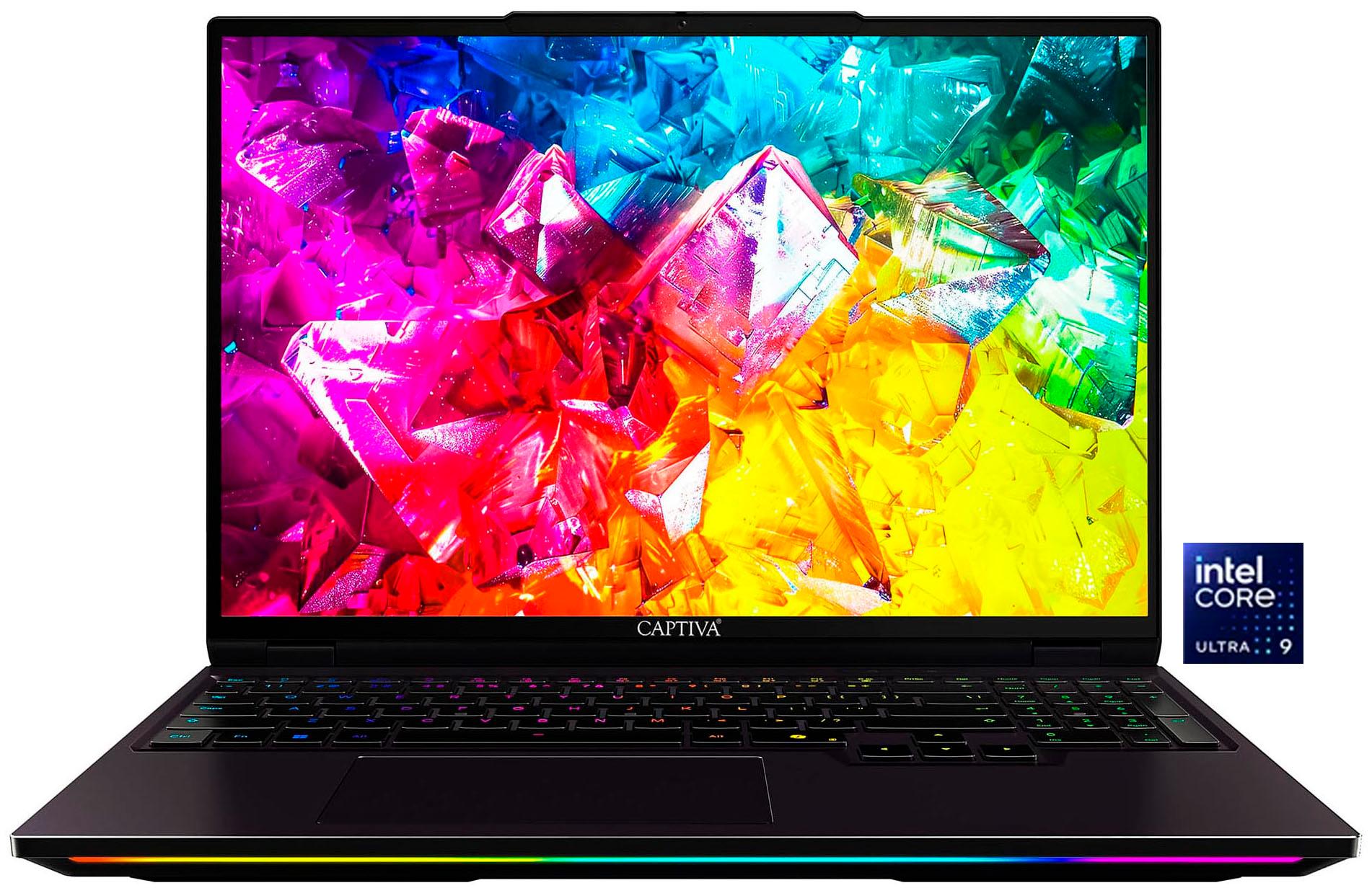 CAPTIVA Gaming-Notebook “Ultimate Gaming R10-1335GE”, schwarz, 64 GB RAM 4.000 GB SSD, Microsoft Windows 11 Pro (64 Bit), Notebooks