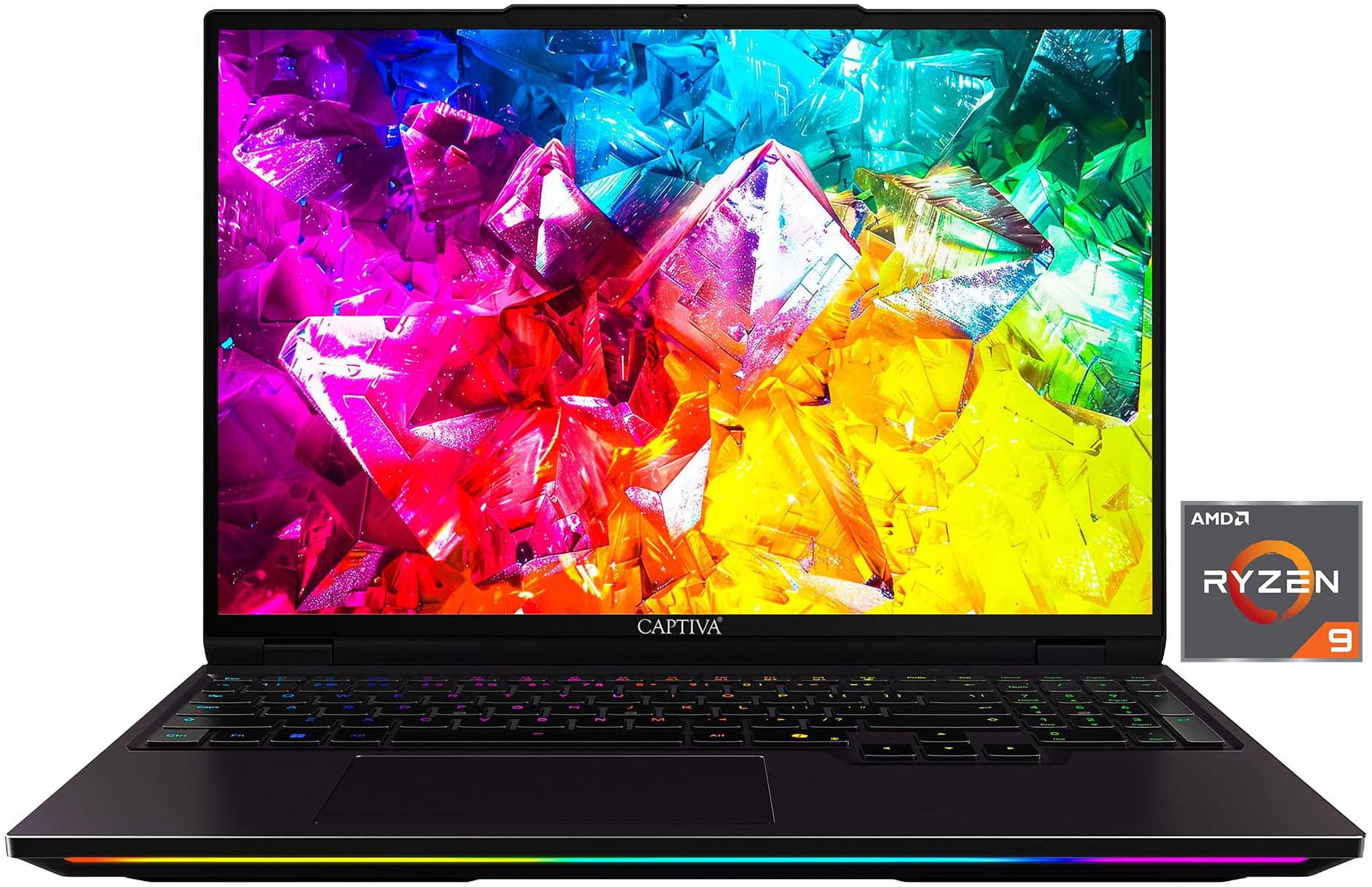 CAPTIVA Gaming-Notebook “Ultimate Gaming R10-1194GE”, schwarz, 32 GB RAM 4.000 GB SSD, Ryzen 9, Microsoft Windows 11 Home (64 Bit),