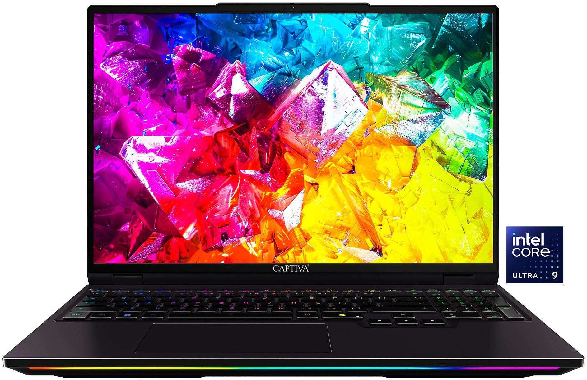 CAPTIVA Gaming-Notebook “Ultimate Gaming R10-1333GE”, schwarz, 64 GB RAM 4.000 GB SSD, ohne Betriebssystem, Notebooks