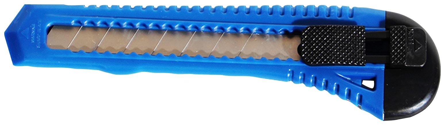 Cuttermesser A.S. CRÉATION “Abbrechmesser”, blau, B:0,04cm L:0,15cm, Schneidewerkzeuge, Kunststoff, 18 mm Klinge