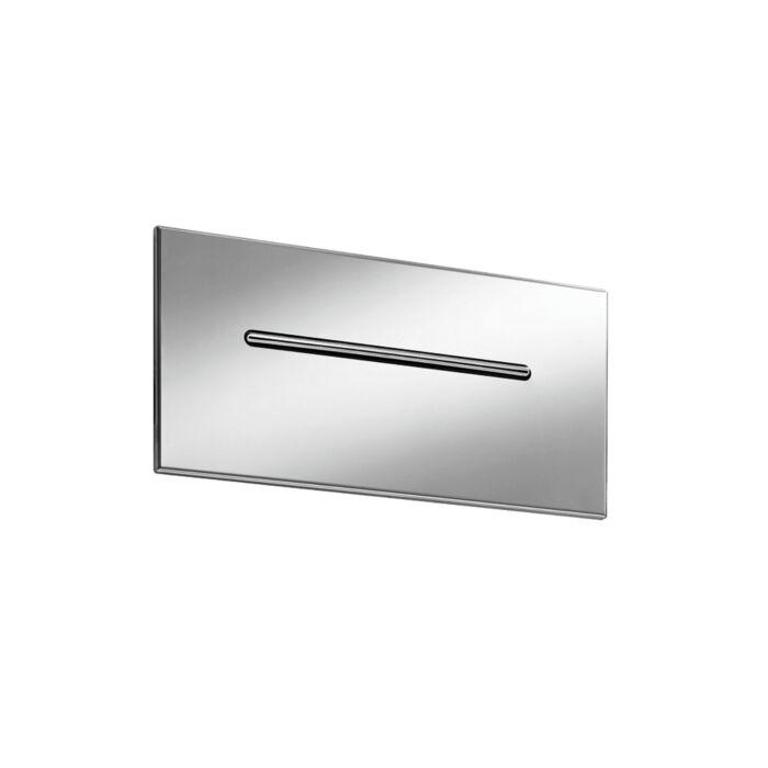 Herzbach Living Spa Schwallauslauf 11693000109 Edelstahl gebürstet, Unterputzmontage