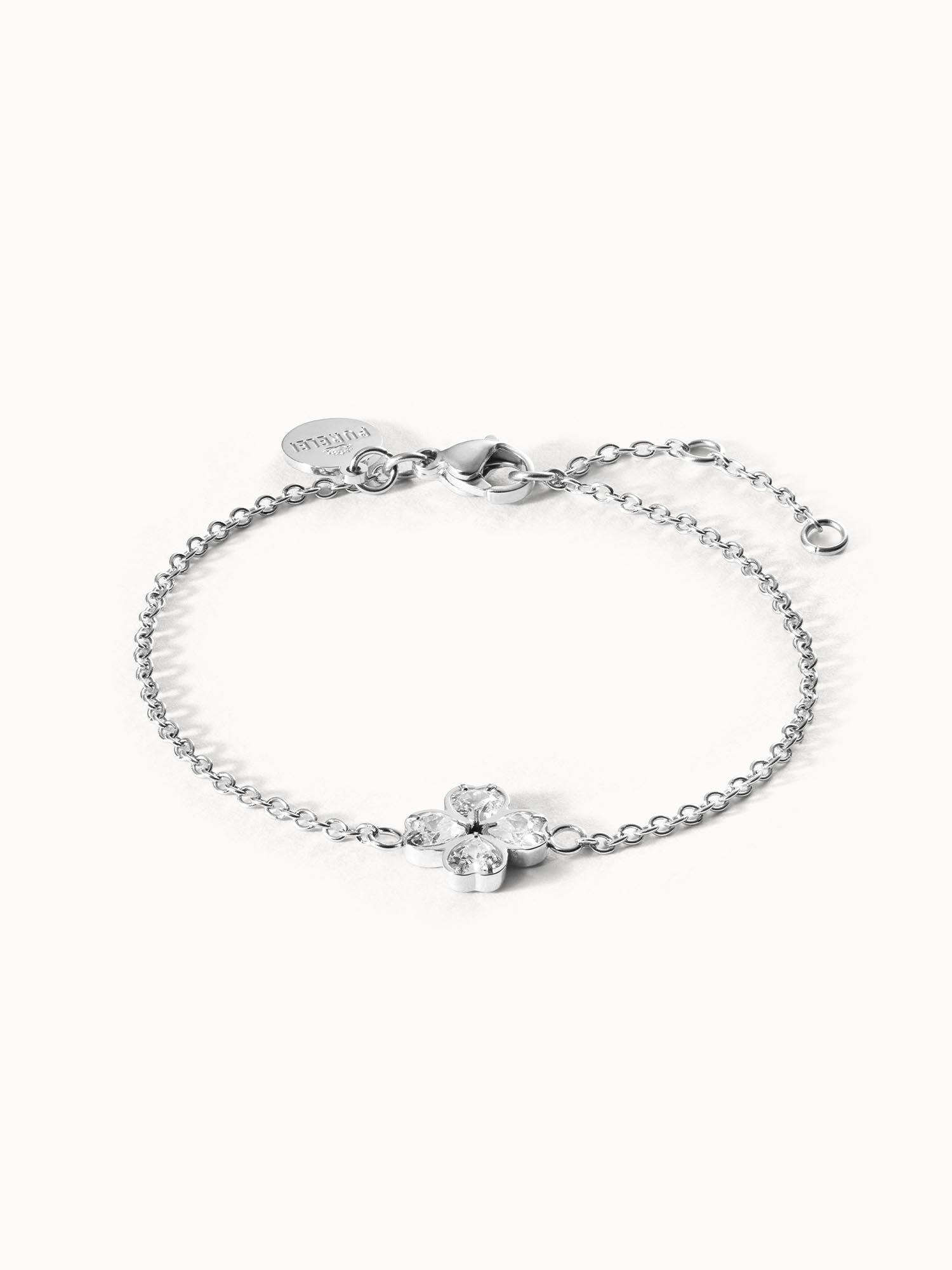 PURELEI Cuore Armband, verstellbare Länge